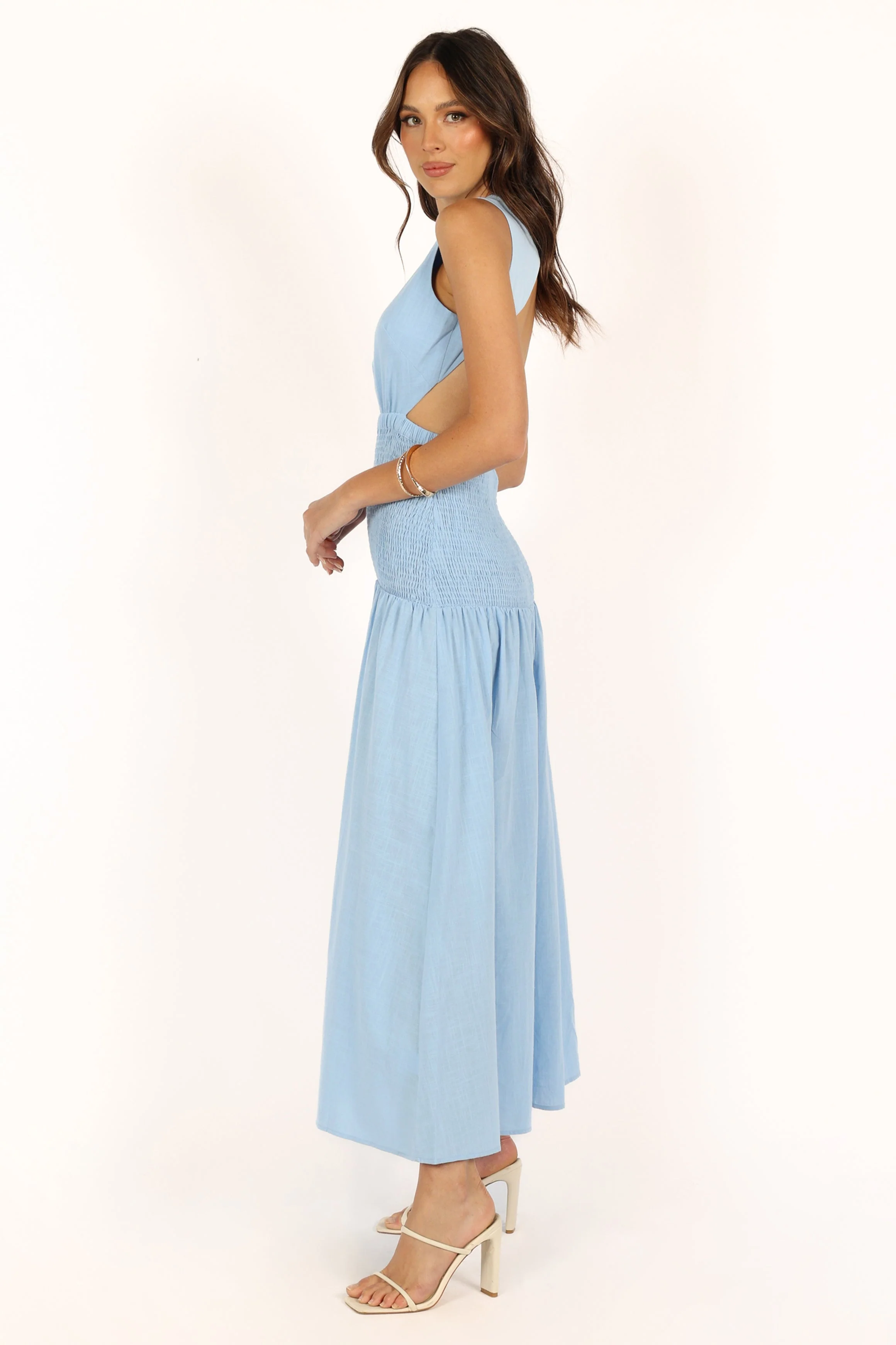 Reagan Maxi Dress - Blue