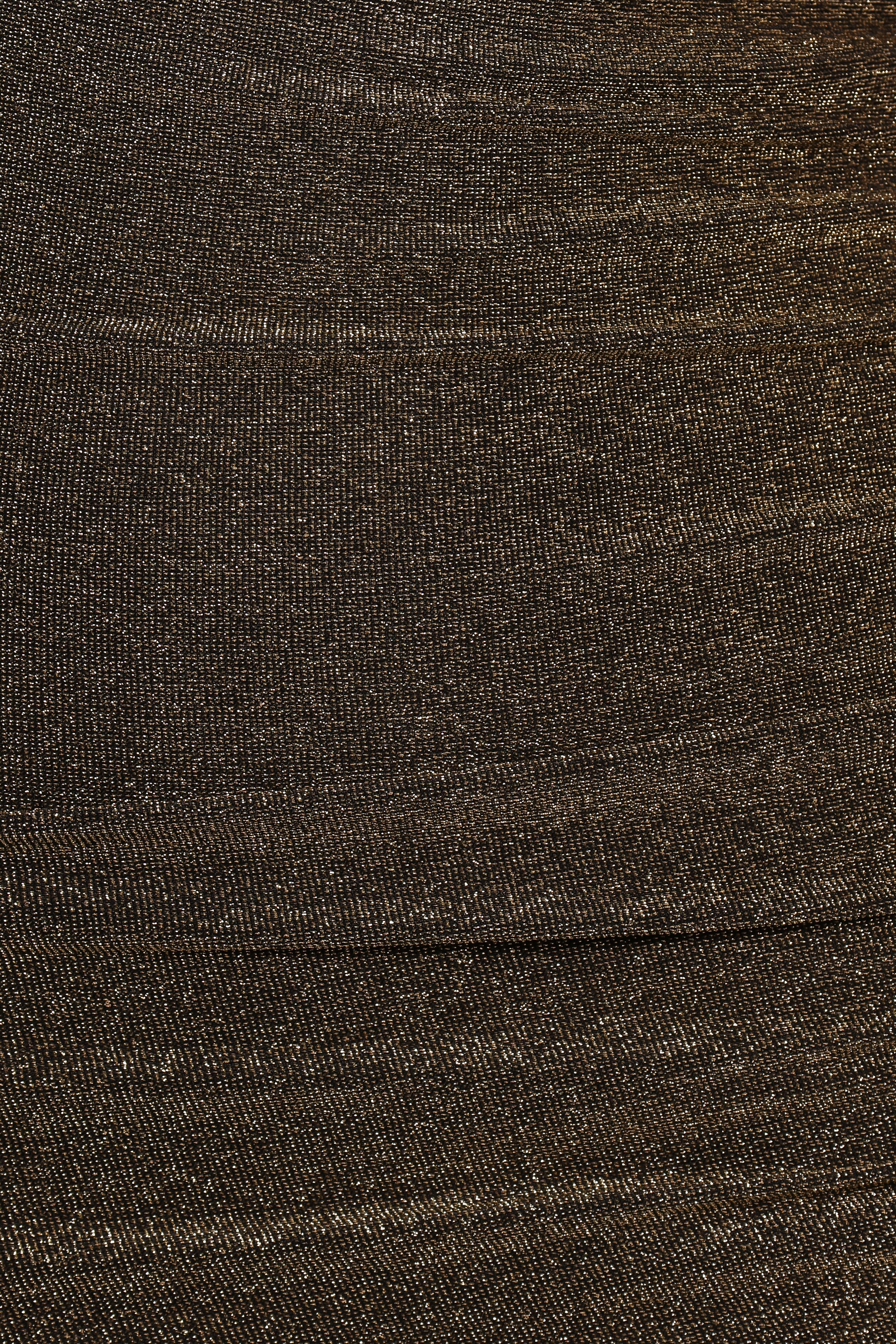 Mel Midi Dress - Black/Light Gold