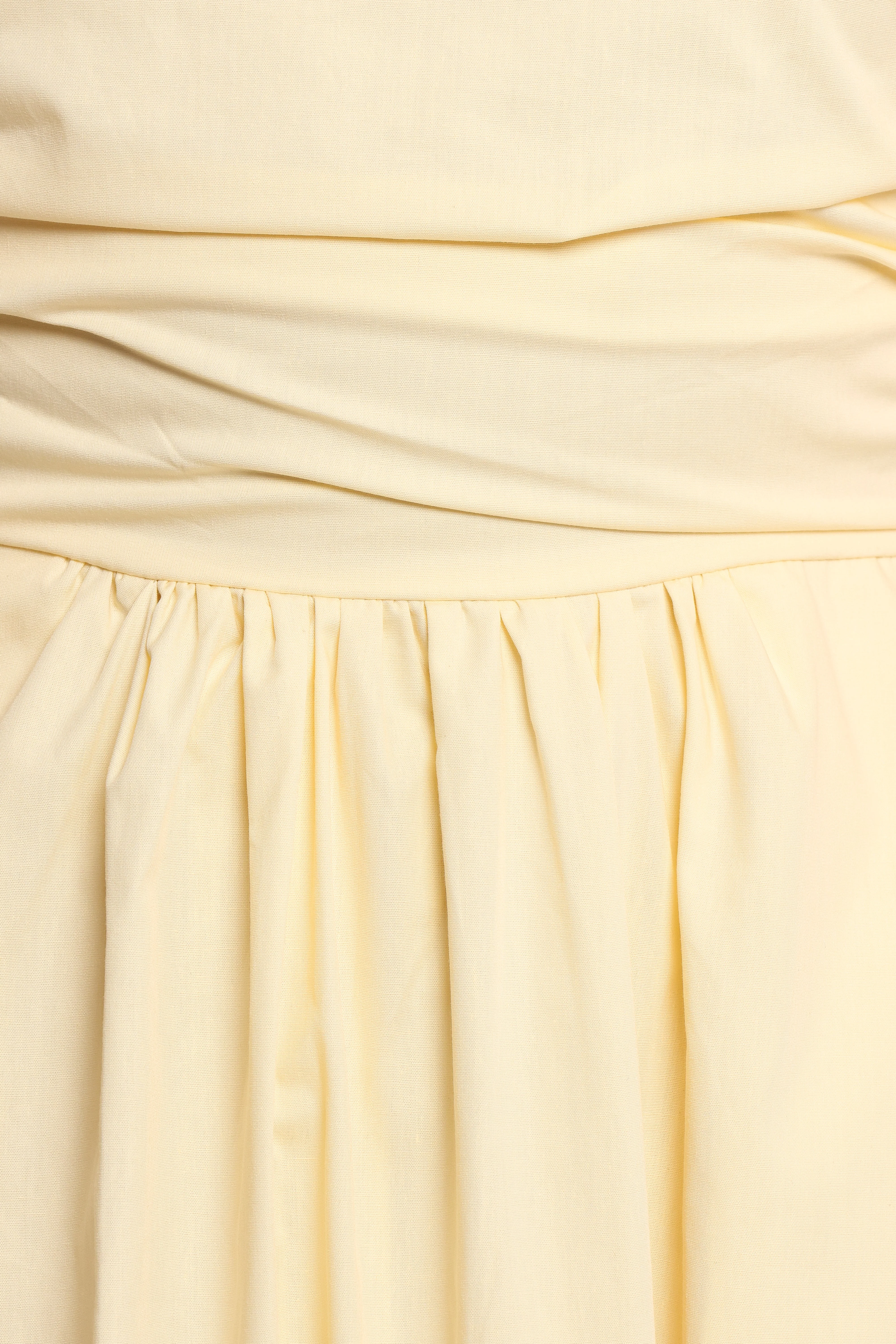 Clo Puff Sleeve Dress - Yellow
