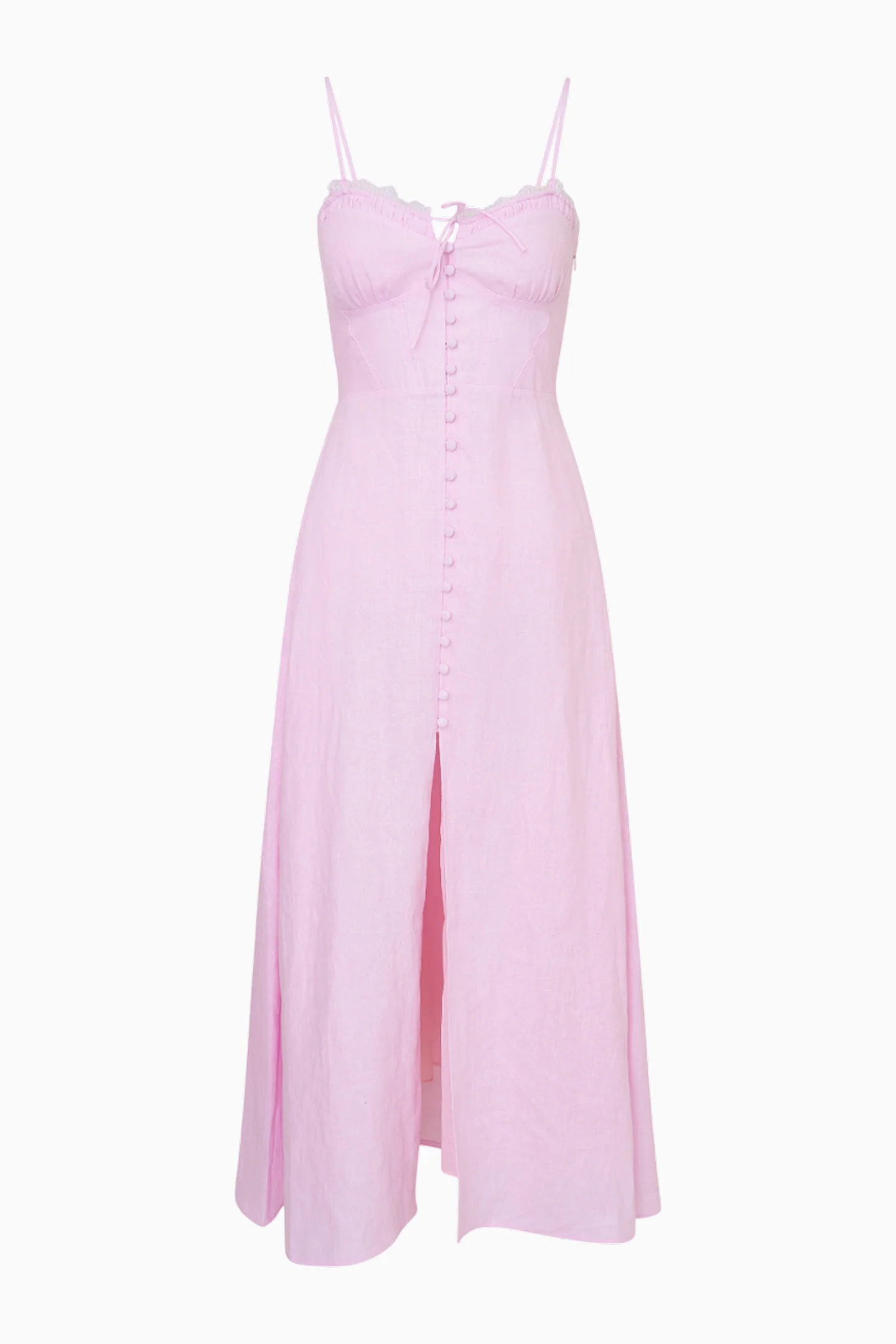 Linella Linen Midi Dress