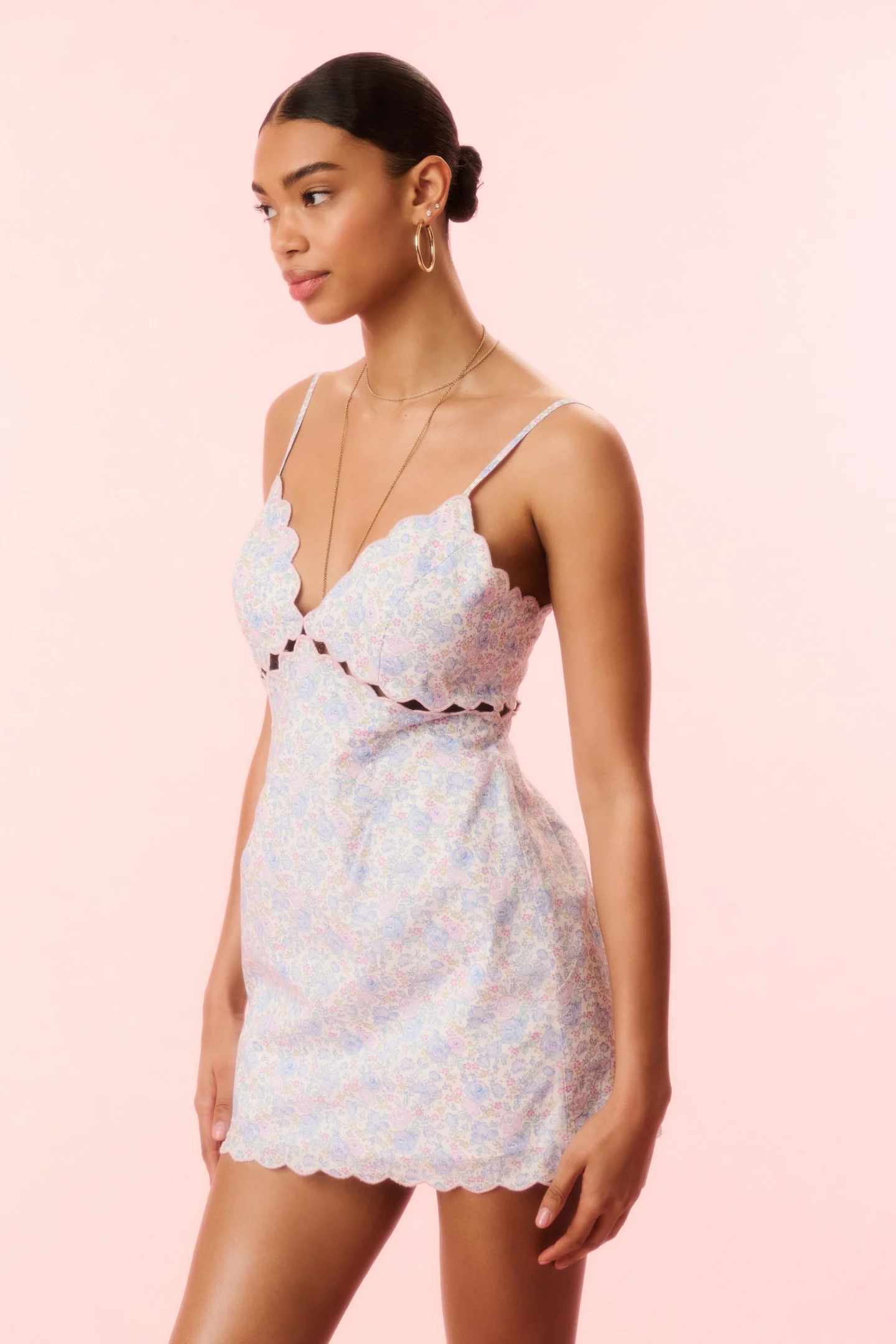 Sydow Liberty Fabric Mini Dress