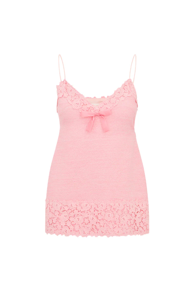Meva Tweed Lace-Trimmed Mini Dress