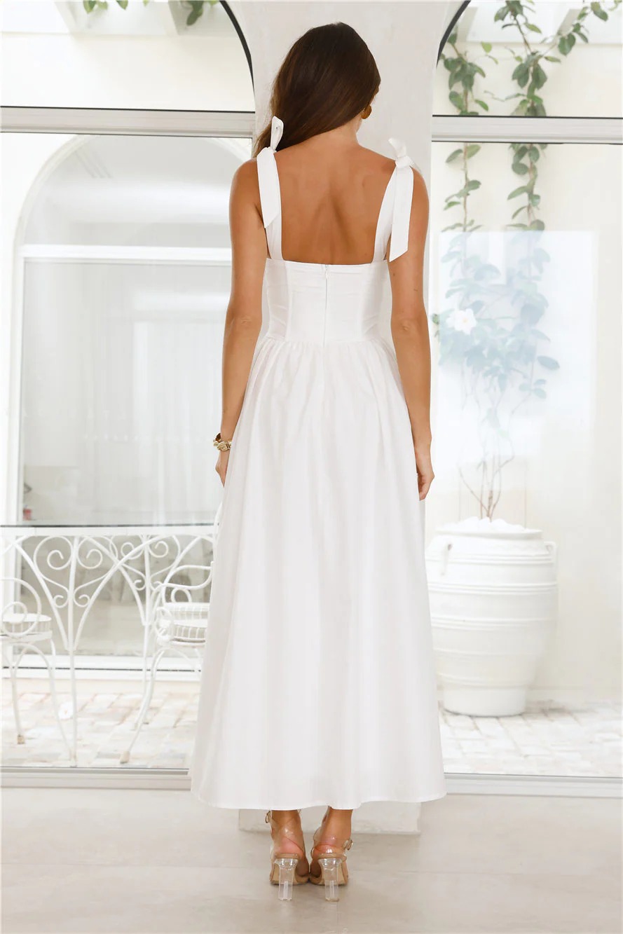 Magical Dream Maxi Dress White