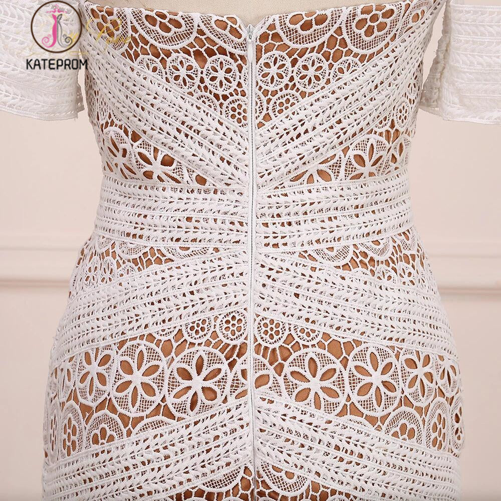 Long Sweetheart Neck Lace Bridal Dress Beach Wedding Dresses, Boho Bridal Dress KPW0459