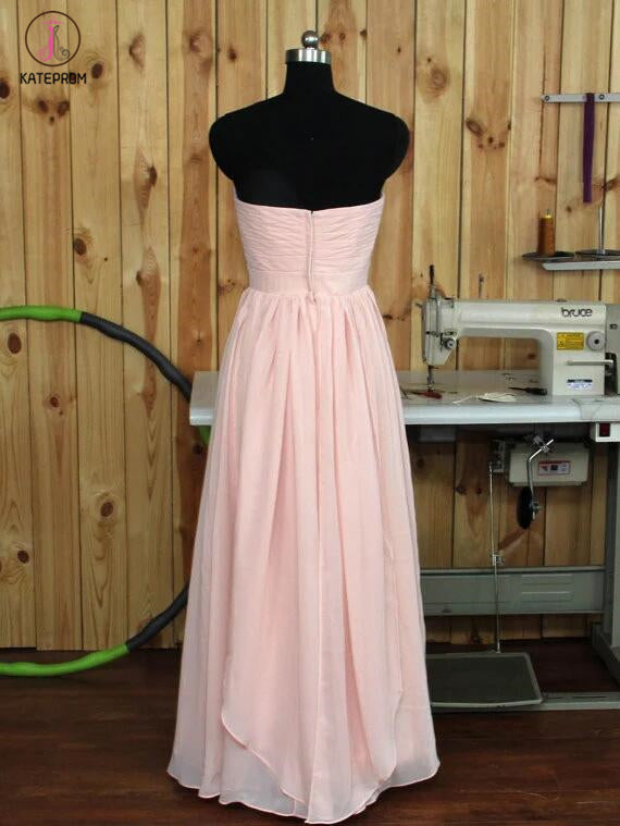 Convertible Blush Bridesmaid dress