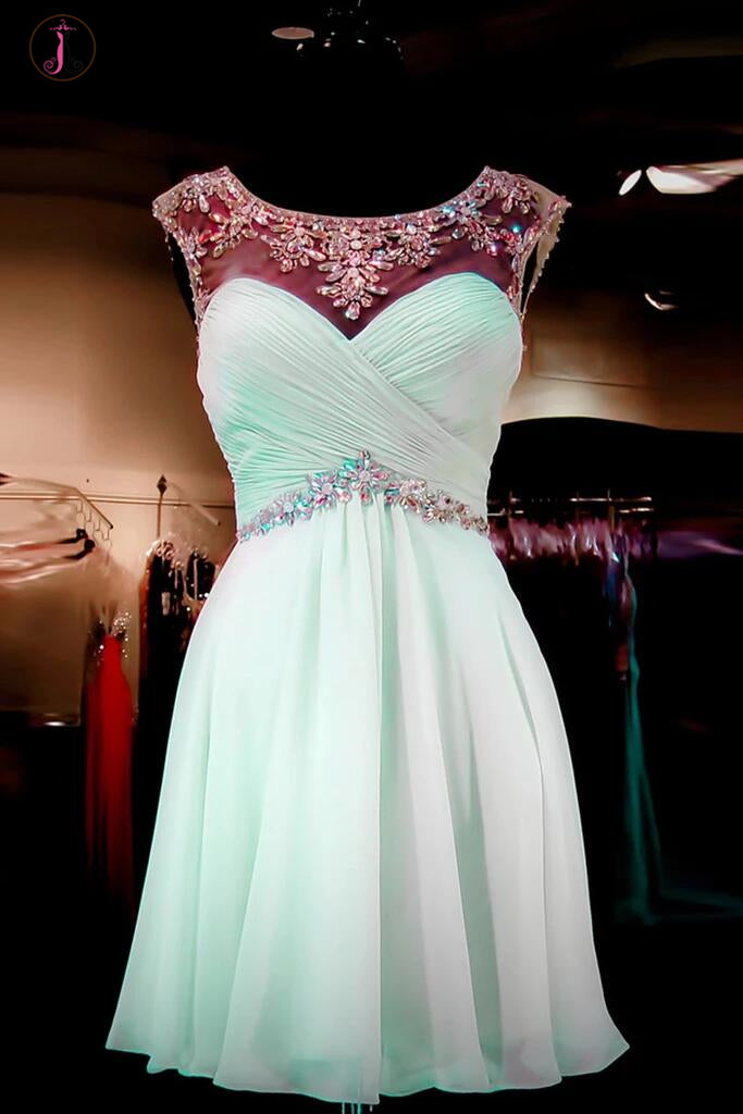 Short/Mini Beading Short Prom Dress Homecoming Dress KPH0035