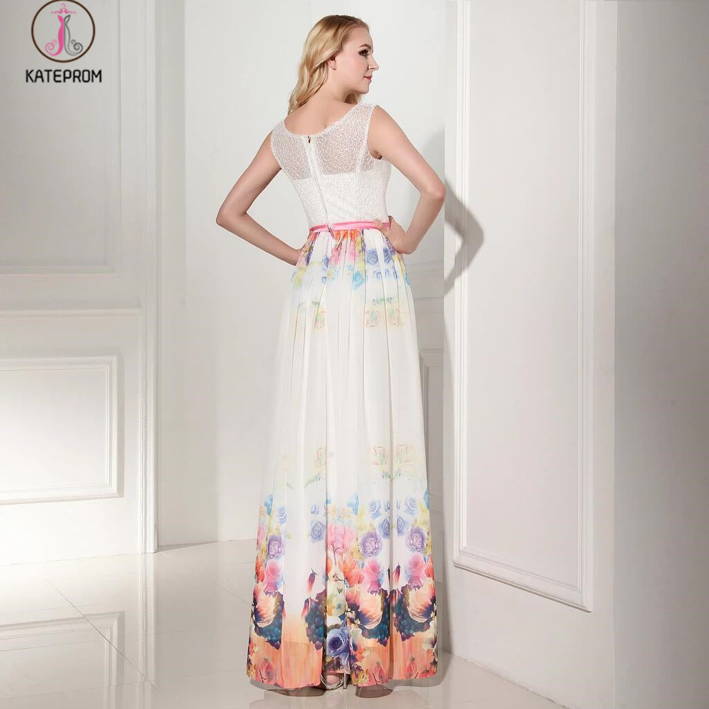 Custom Made Charming Printing Prom Dress/Evening Dress KPP0103