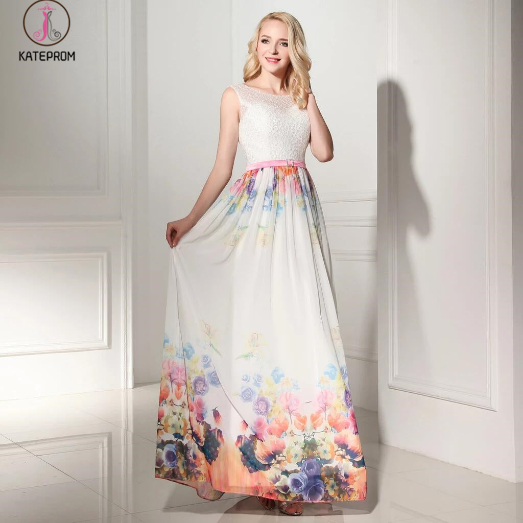 Custom Made Charming Printing Prom Dress/Evening Dress KPP0103