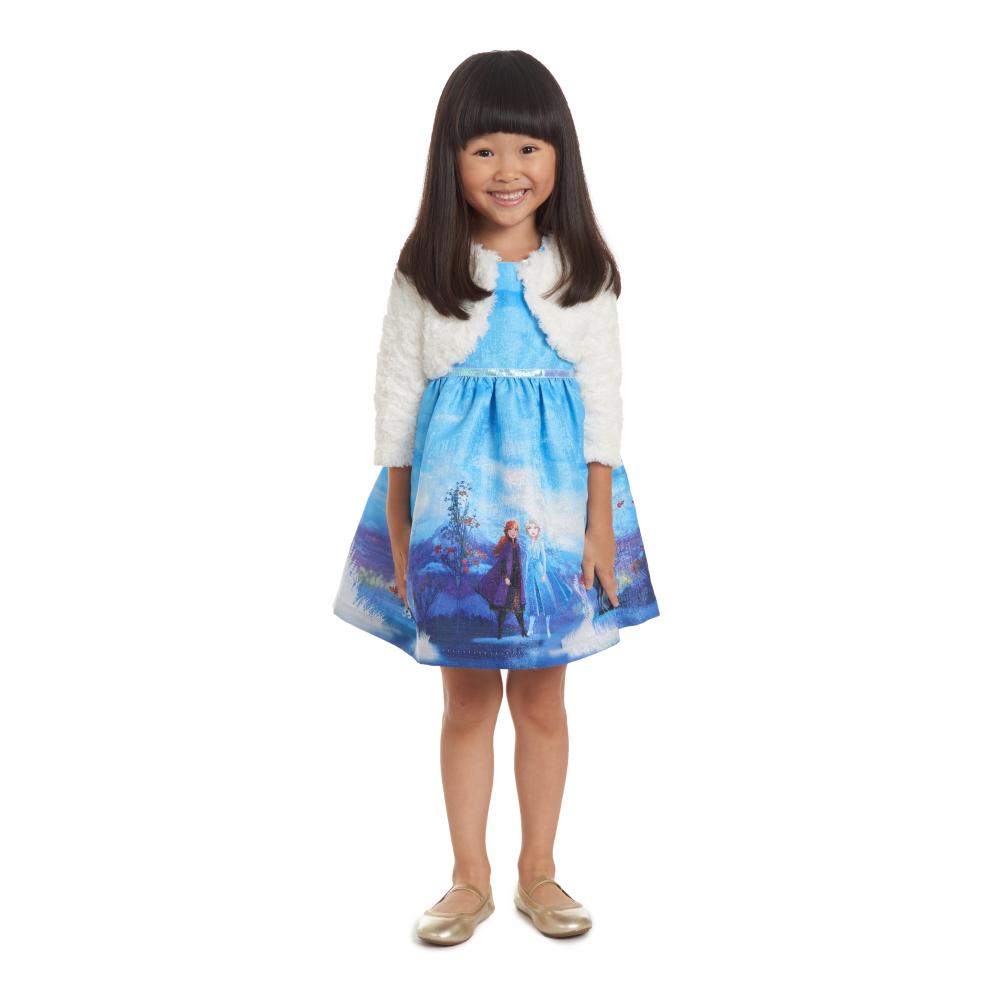 Disney X Pippa & Julie Frozen 2 Elsa and Anna Jacket Dress KPF0002