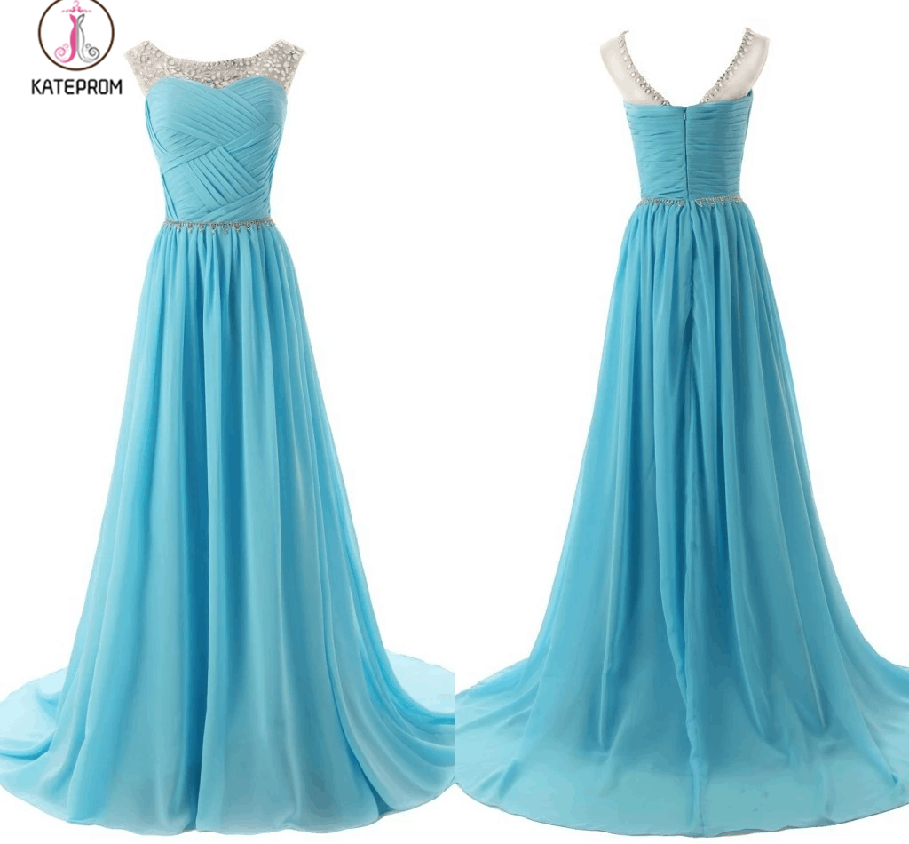 Burgundy Sweetheart Chiffon Long Prom Evening Dresses KPP0070