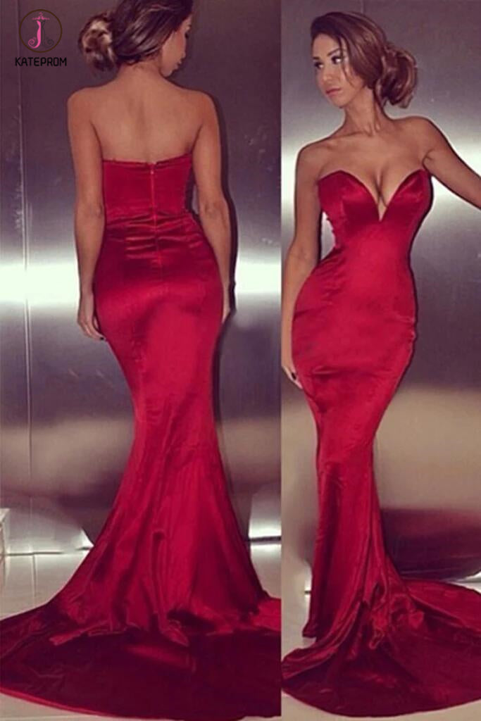 Charming Mermaid Long prom Dress Evening Dress KPP0090