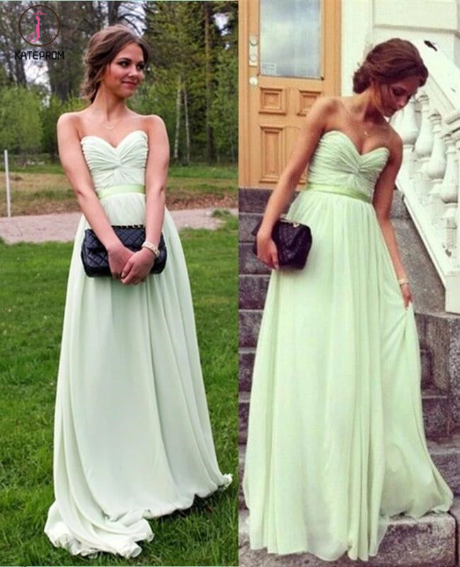 New Arrival Sweetheart Simple Bridesmaid Dresses KPB0031