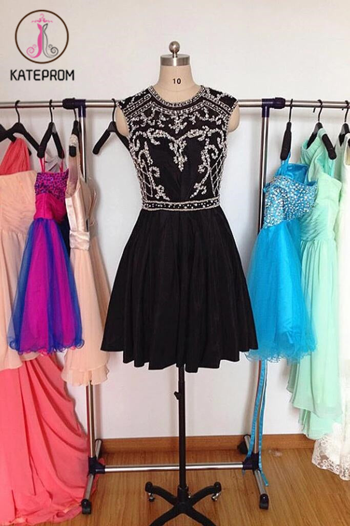 Charming Short Prom Dress Chiffon Homecoming Dress KPH0052