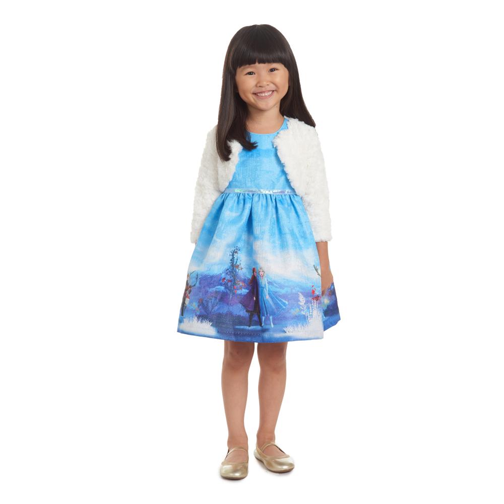 Disney X Pippa & Julie Frozen 2 Elsa and Anna Jacket Dress KPF0002