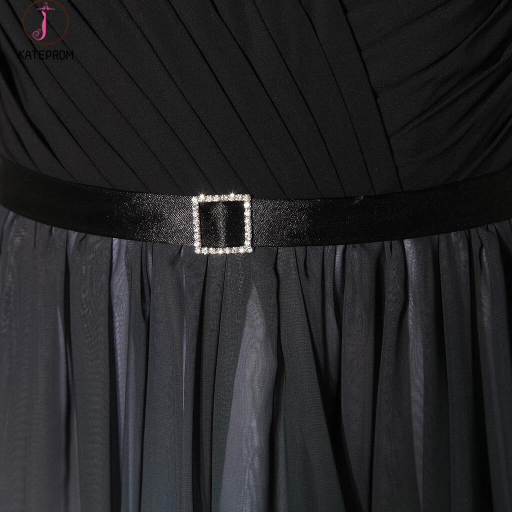 Custom Made Ombre A-Line Chiffon Long Prom Dress KPP0102