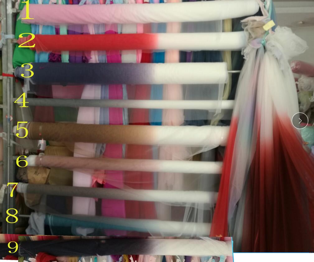 Blue Ombre Long Tulle Prom Dress, Unique V Neck Sleeveless Party Dresses, Dance Dress KPP0828