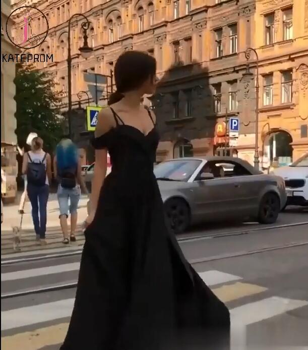 Charming A Line Off The Shoulder Burgundy Satin Long Prom Dresses KPP1129