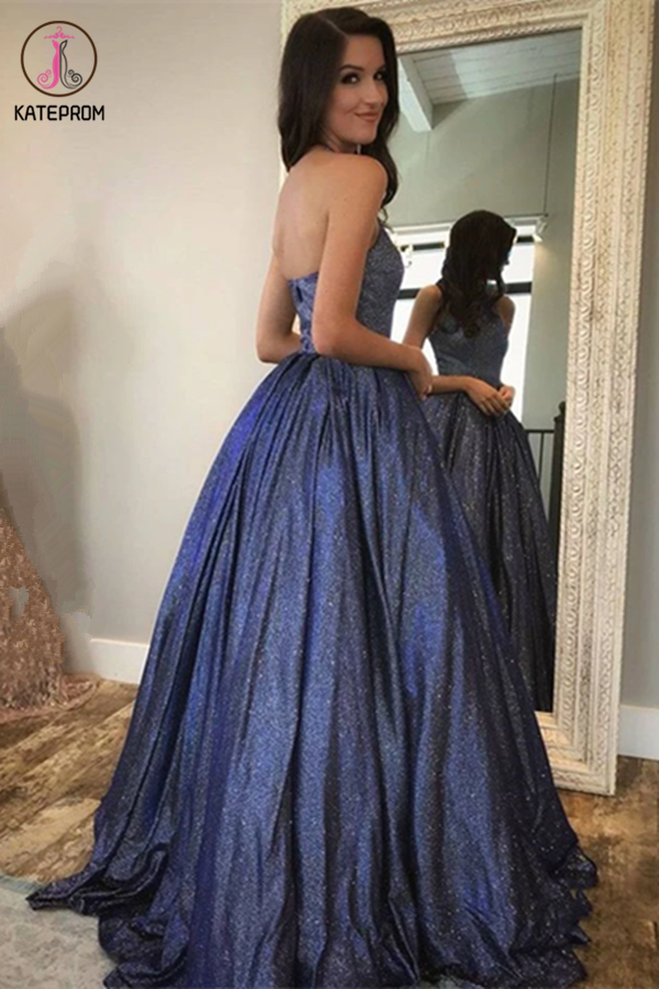 Newest Halter Zipper Back Long Prom Dresses Cute Party Gowns KPP1344