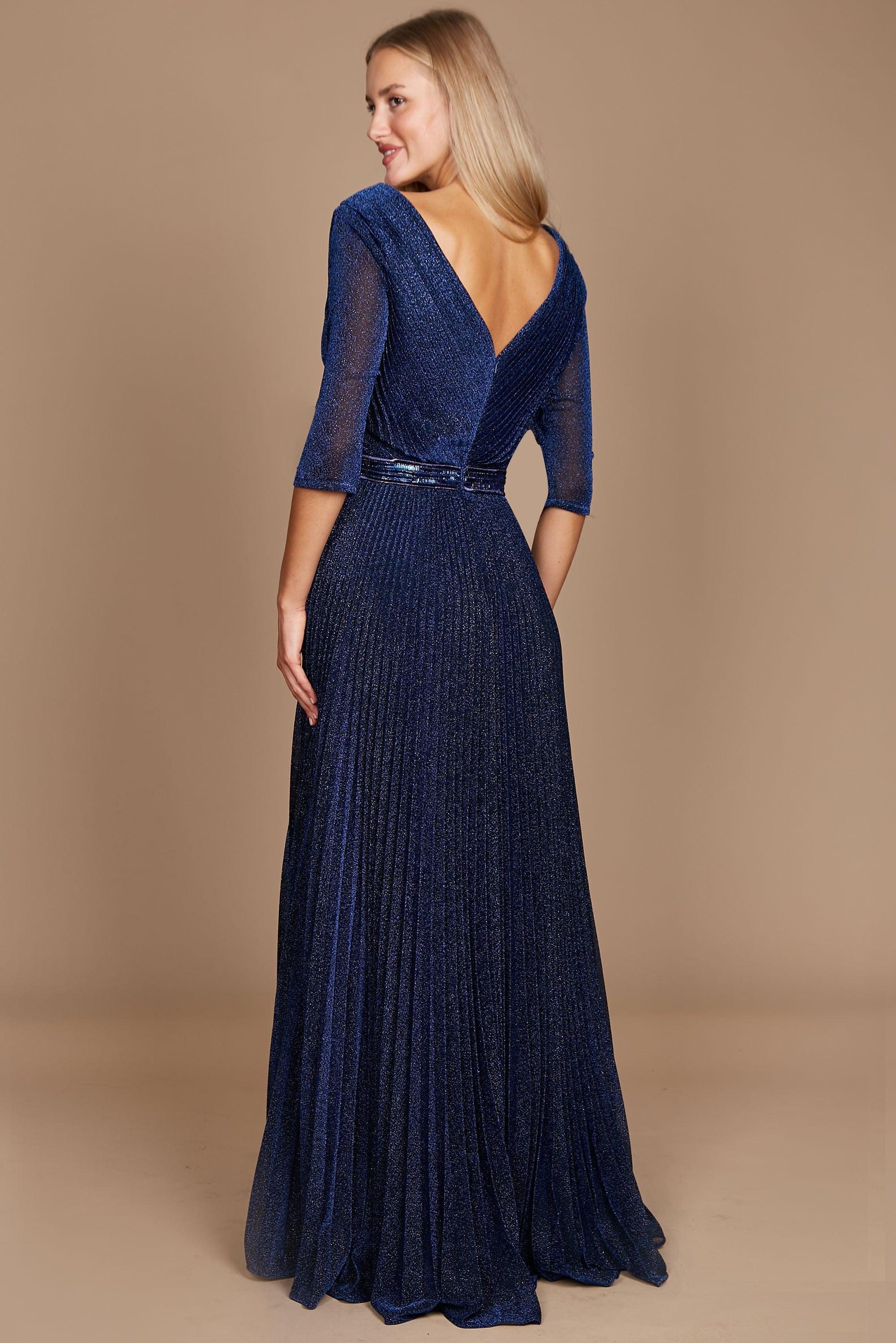 Dylan & Davids Long Sleeve Formal Evening Dress