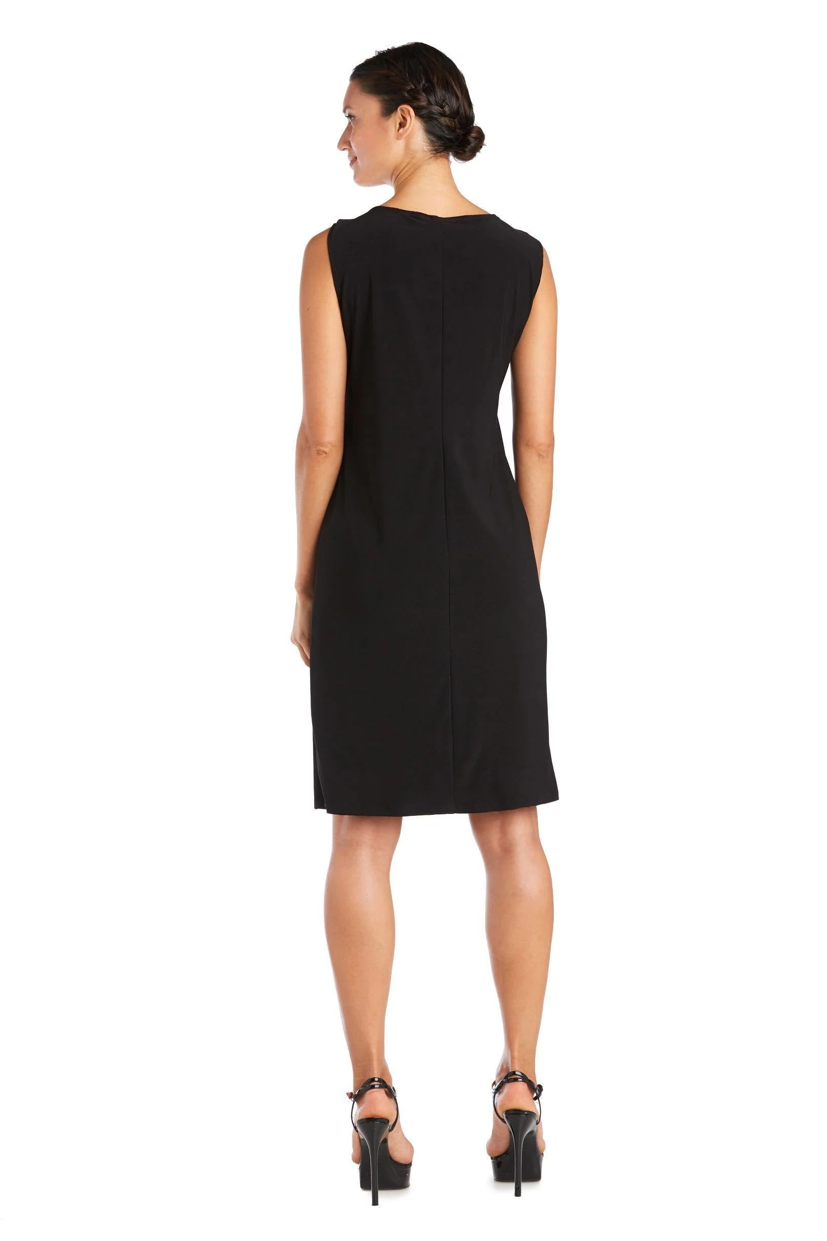 R&M Richards 7437 Short Mother Of The Bride Dress