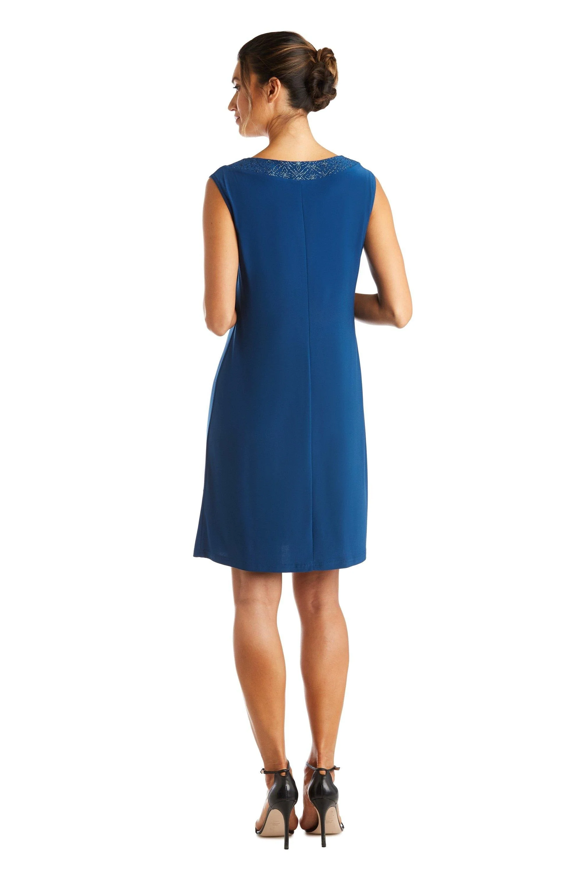 R&M Richards 8271P Short Formal Petite Jacket Dress