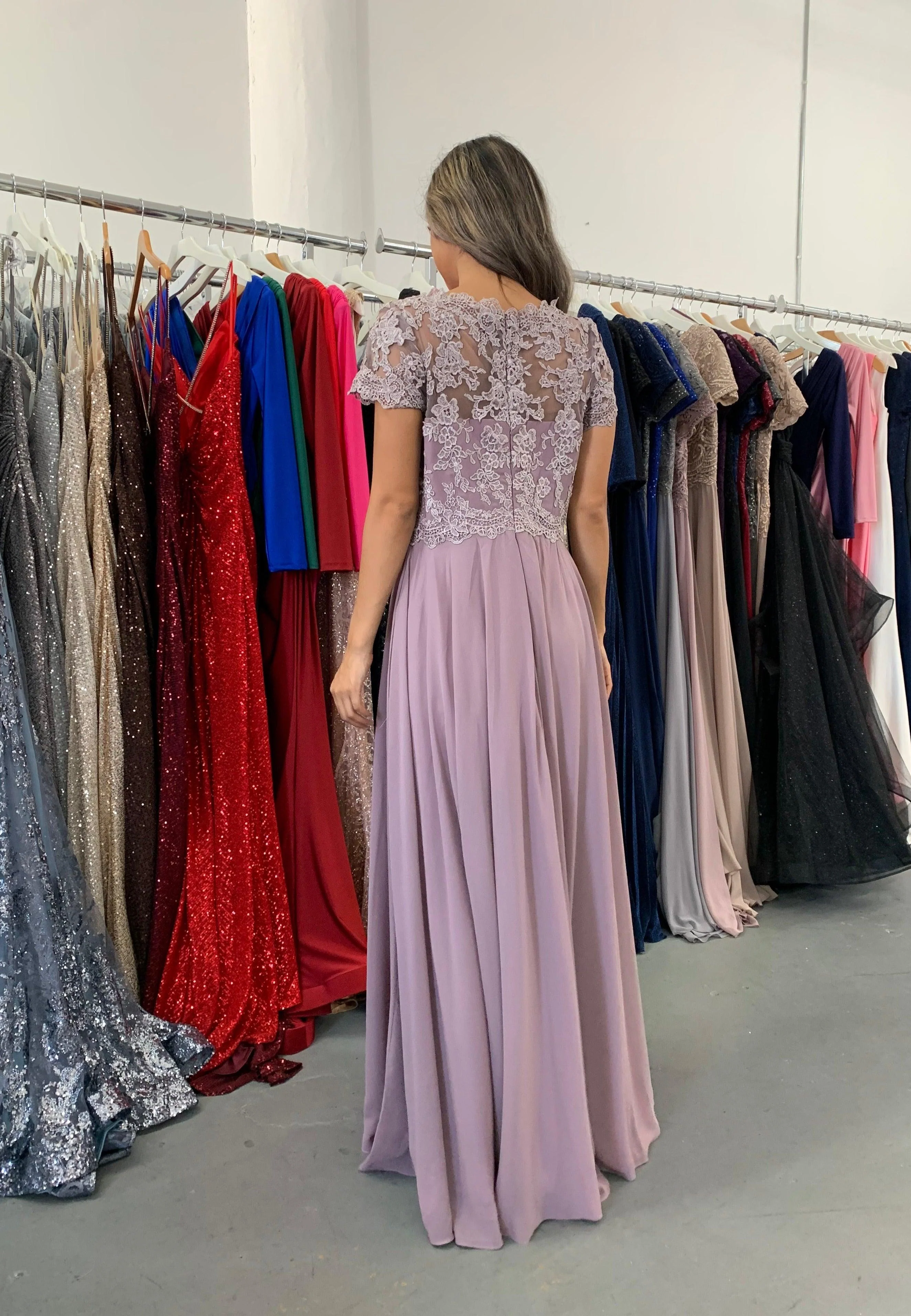 Long Mother of the Bride Dress Size 8