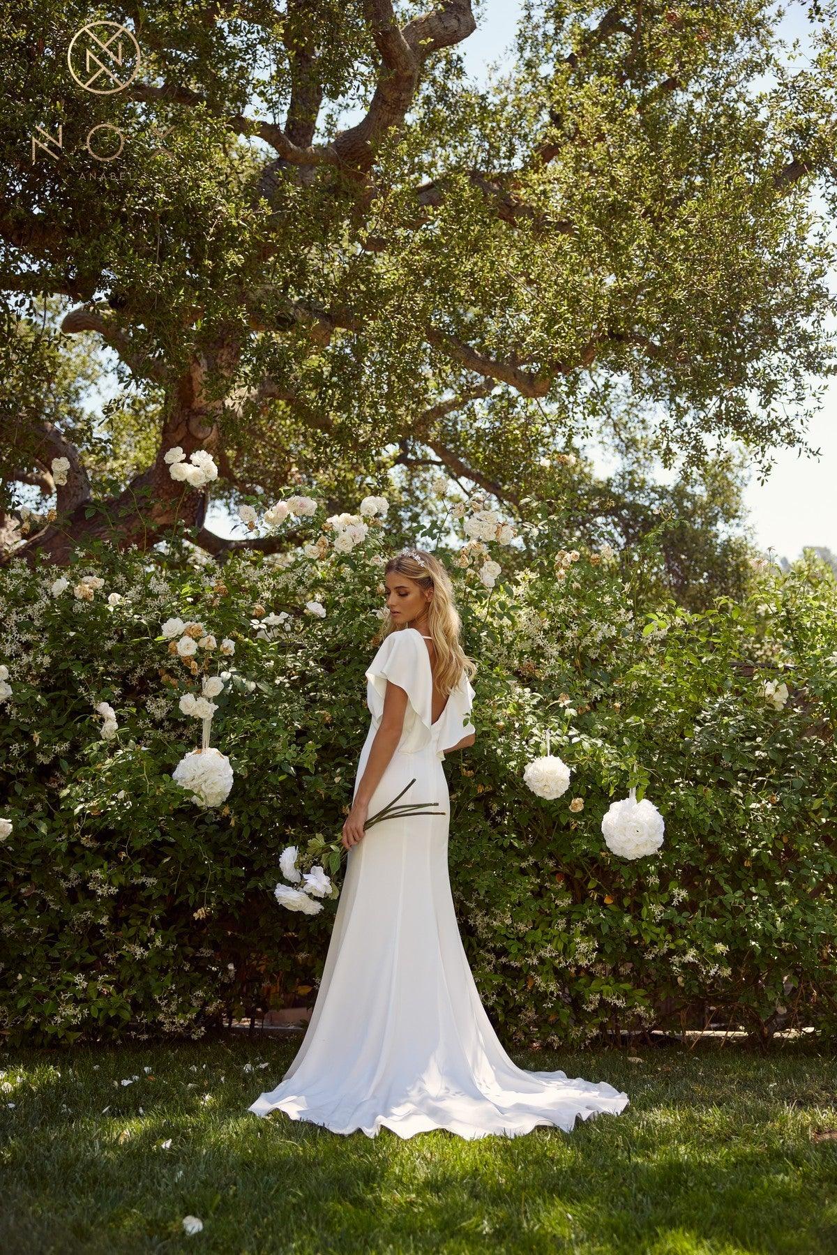 Long A-Line Wedding Gown