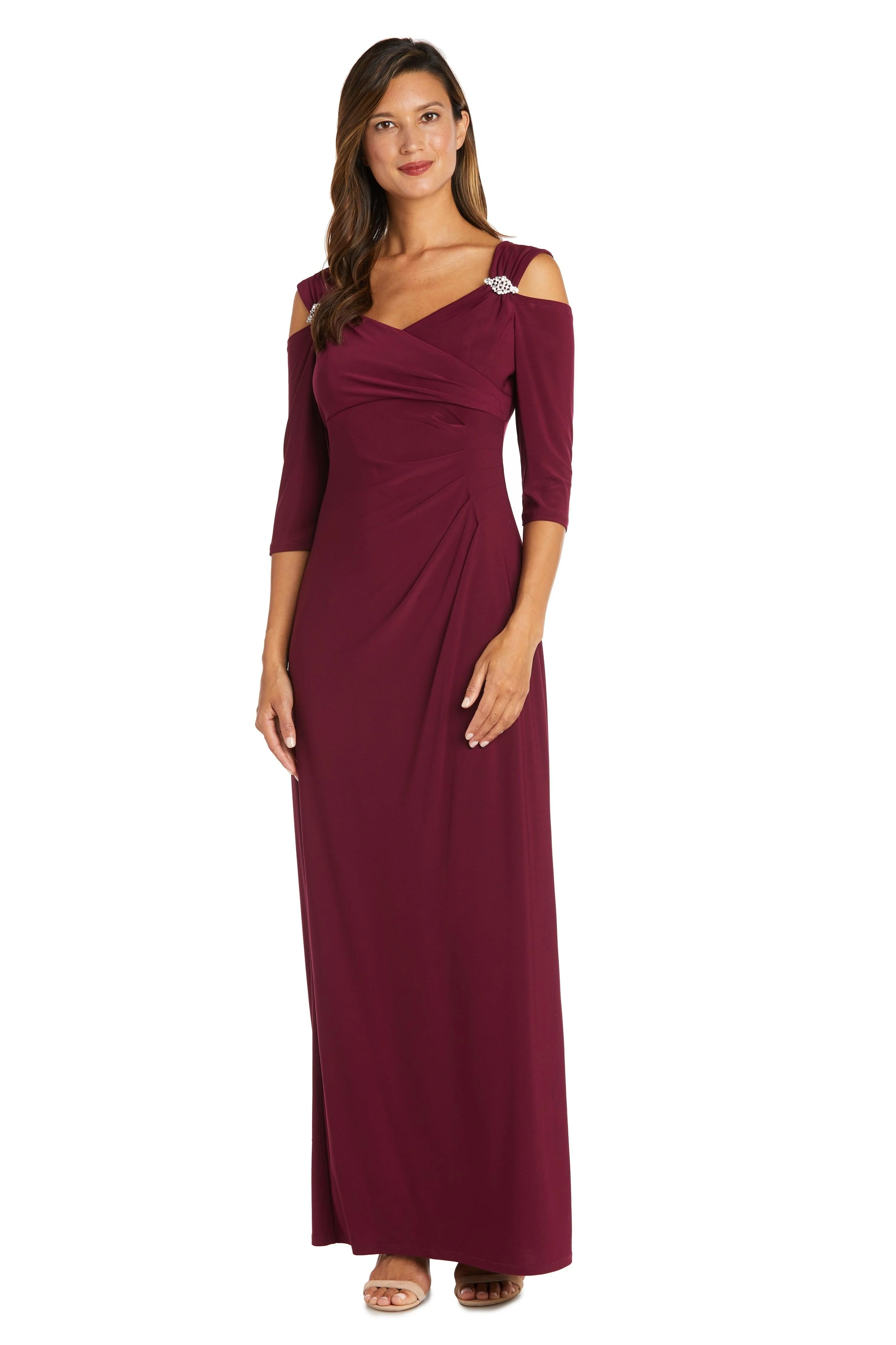 R&M Richards 8950 Long Mother Of The Bride Dress
