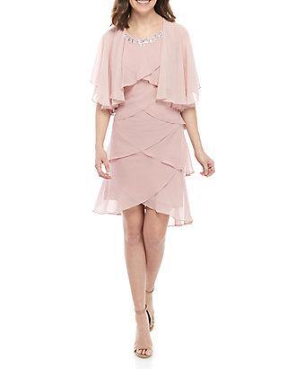 SL Fashions 170127 Mother of the Bride Short Dress