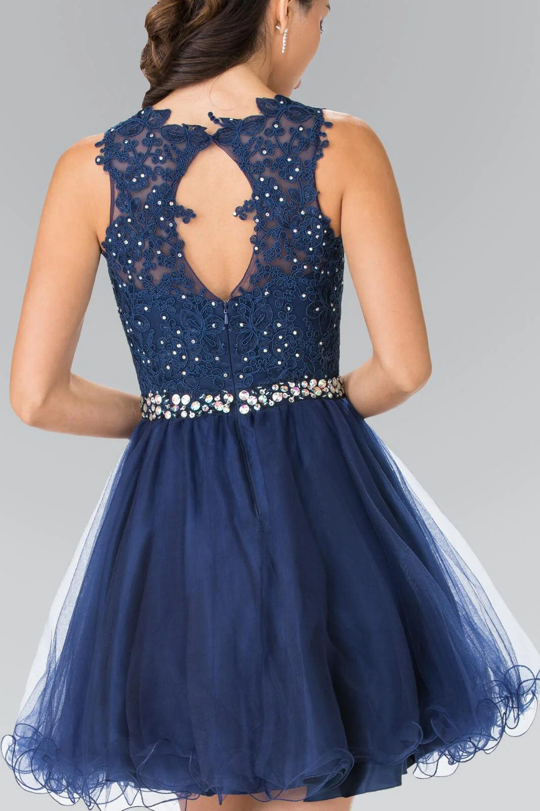 Sleeveless Prom Short Dress Homecoming