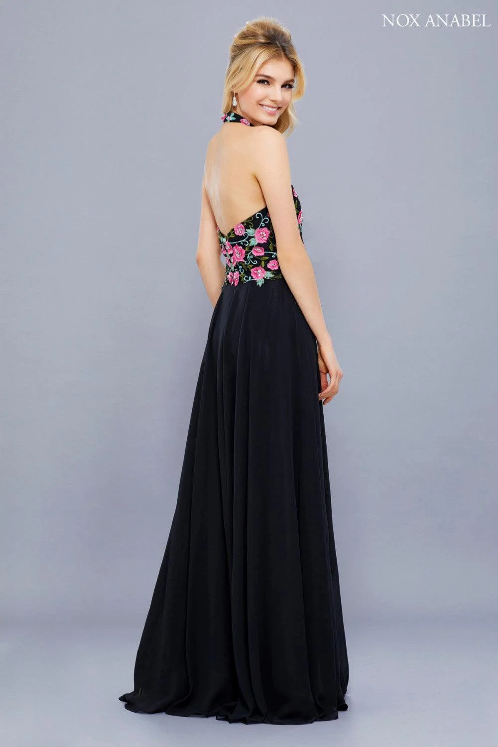 Long Halter Formal Dress Sale