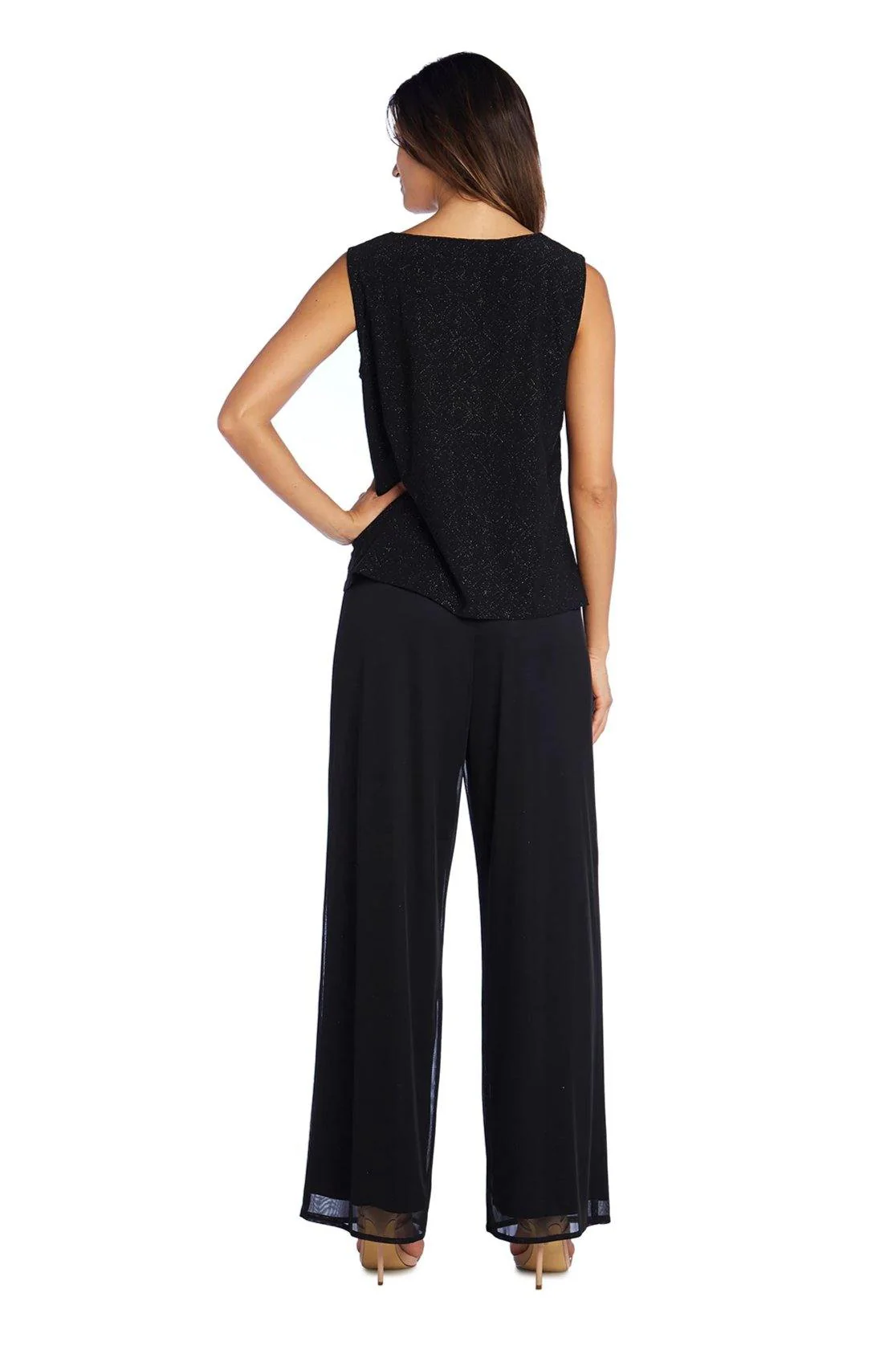 R&M Richards 5005 Charcoal Mother Of The Bride Pansuit