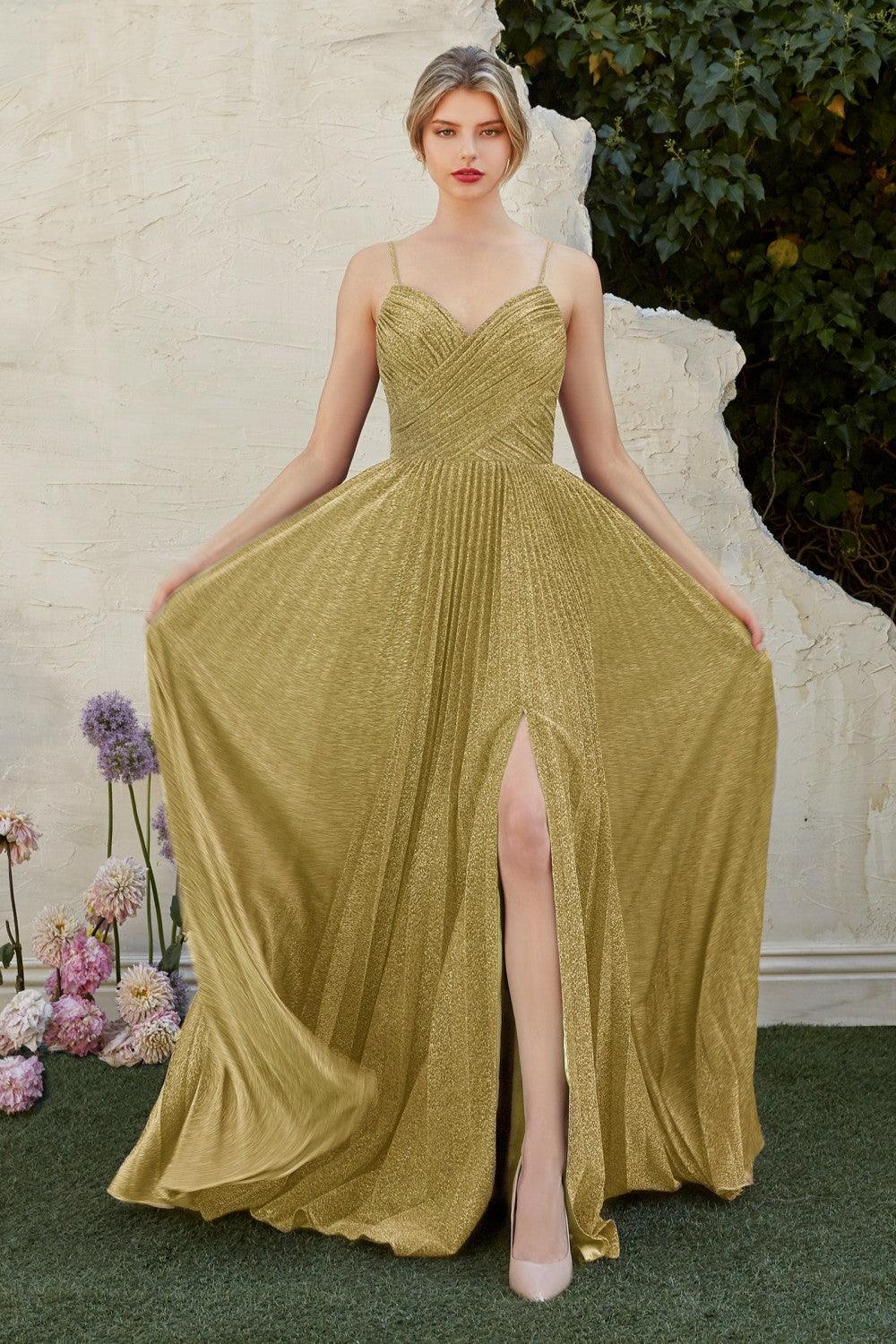 Cinderella Divine CJ534 Sexy Long Prom Dress with High Slit