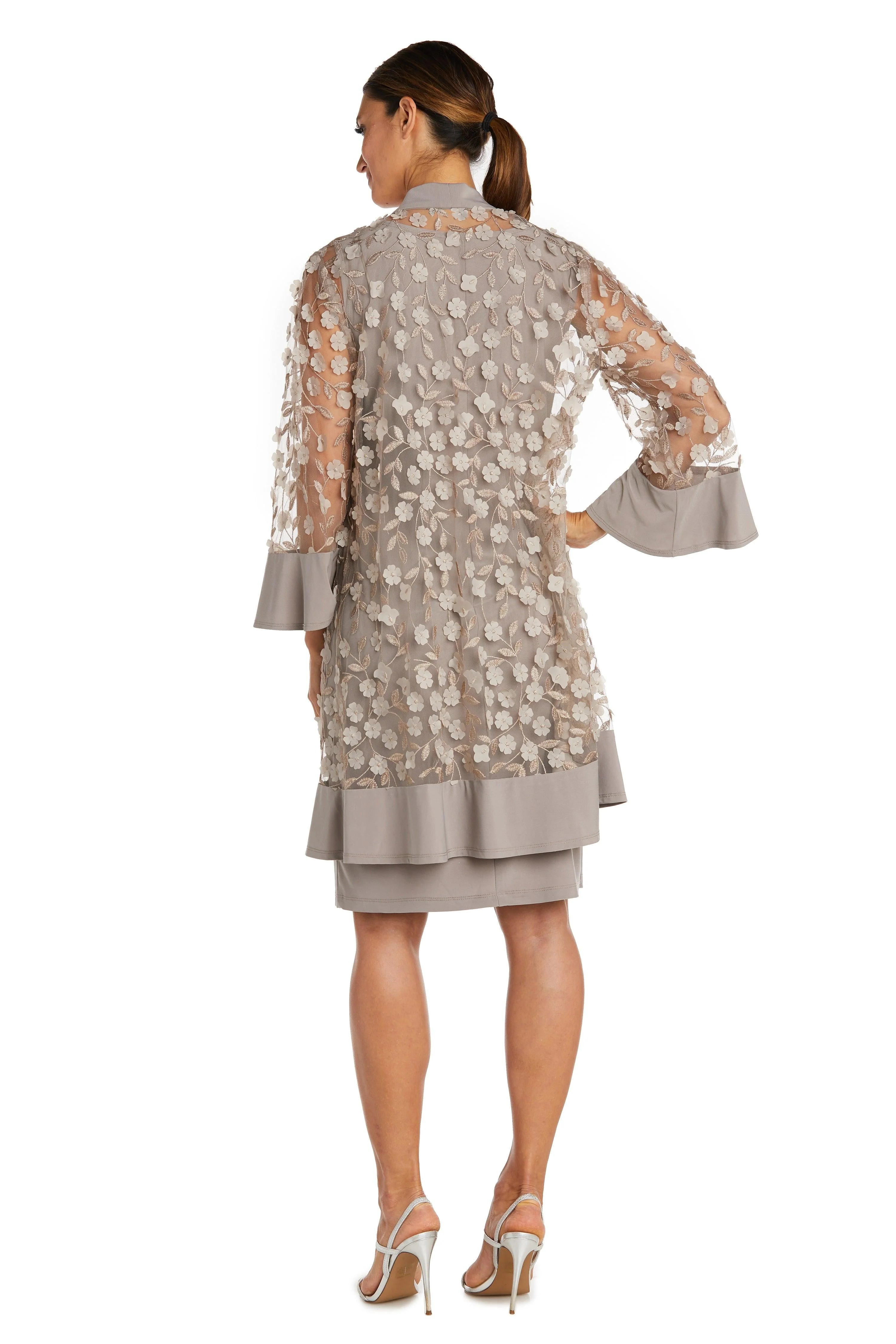 R&M Richards 2643P Short Petite Jacket Dress