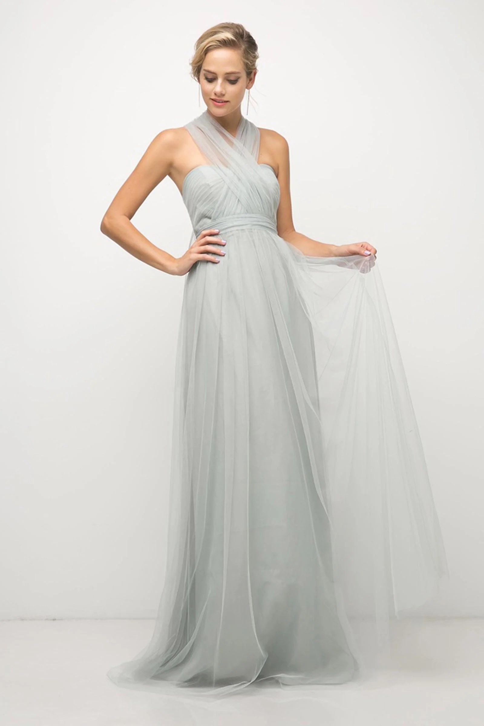Cinderella Divine ET322 Long Sleeveless Formal Dress