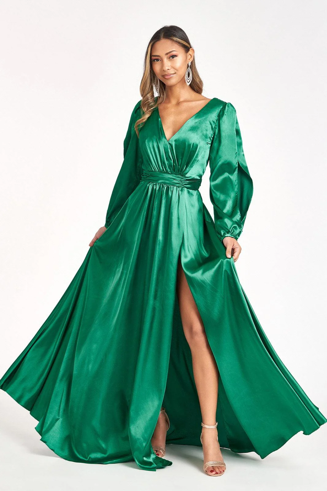 Long Sleeve Mother of the Bride Formal Dress