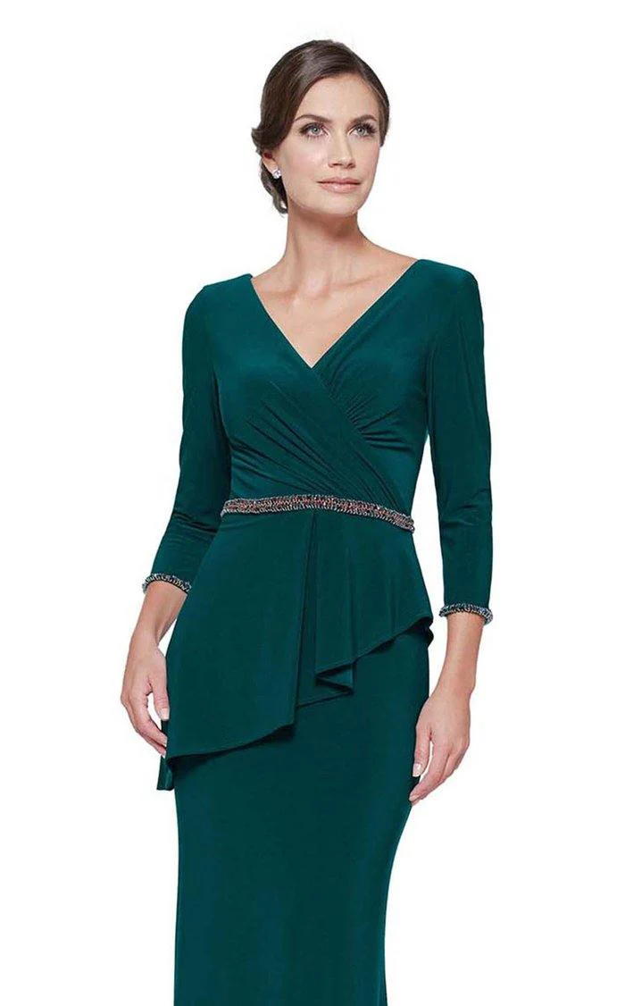 Rina Di Montella Formal Long Sleeve Dress