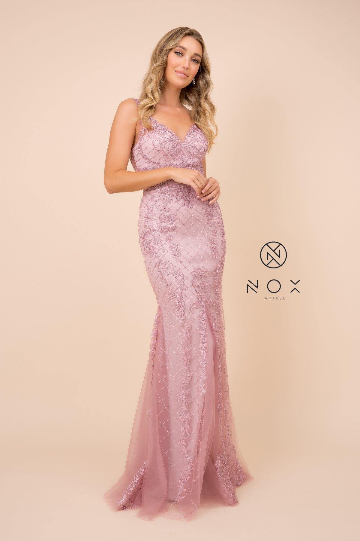Long Formal Sleeveless Mermaid Prom Dress