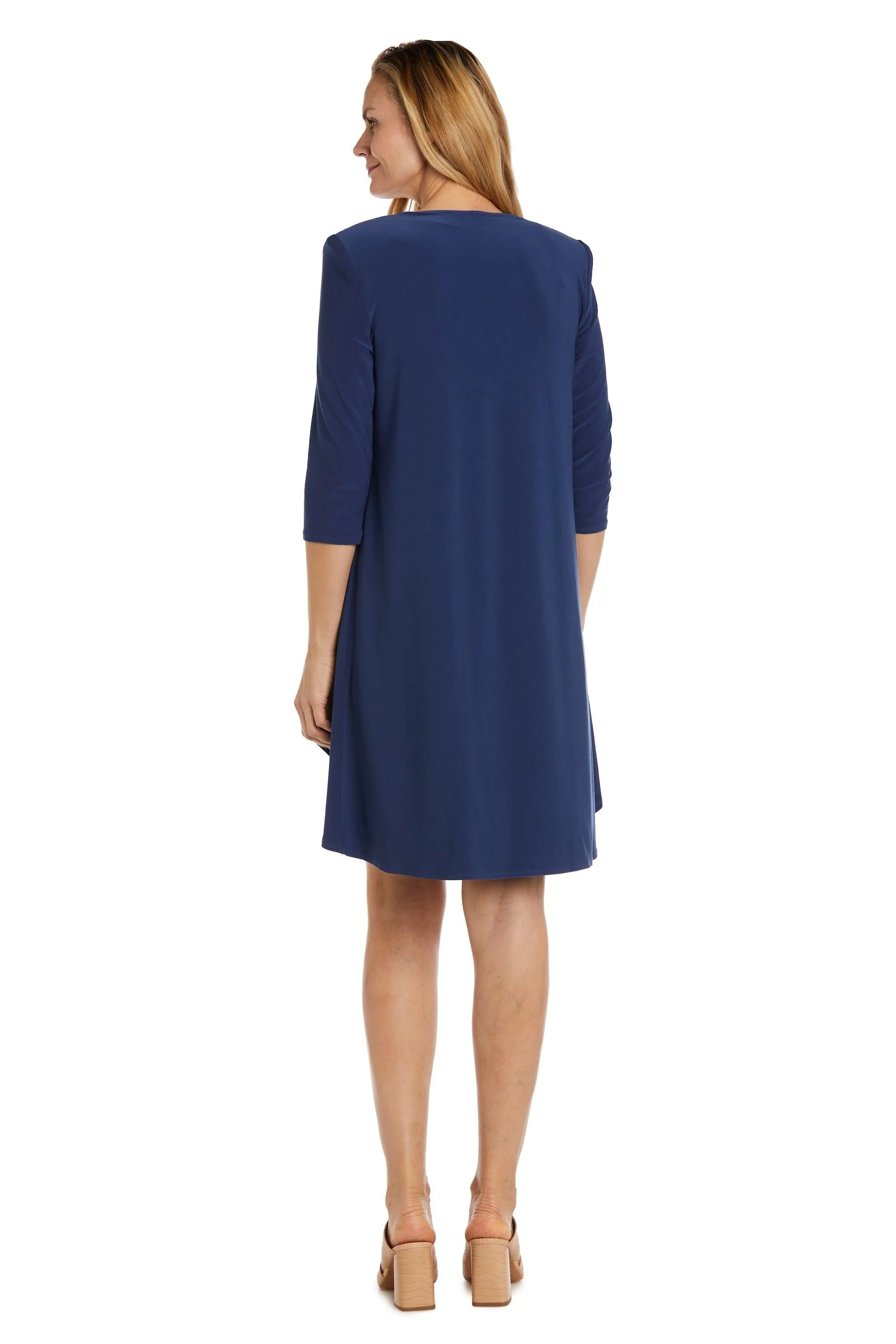 R&M Richards 9437P Mother Of The Bride Short Dress