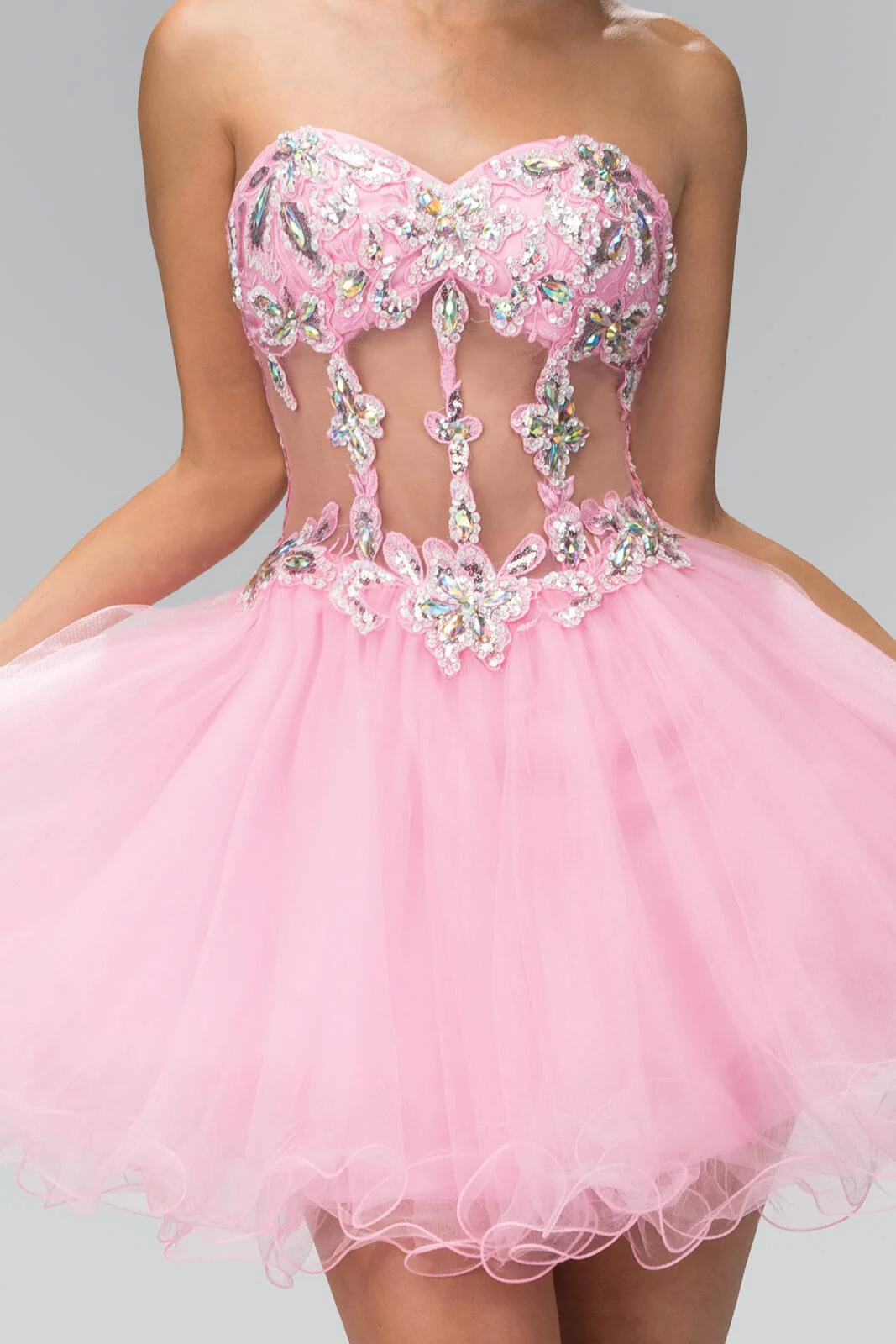 Sexy Sweetheart Short Prom Dress