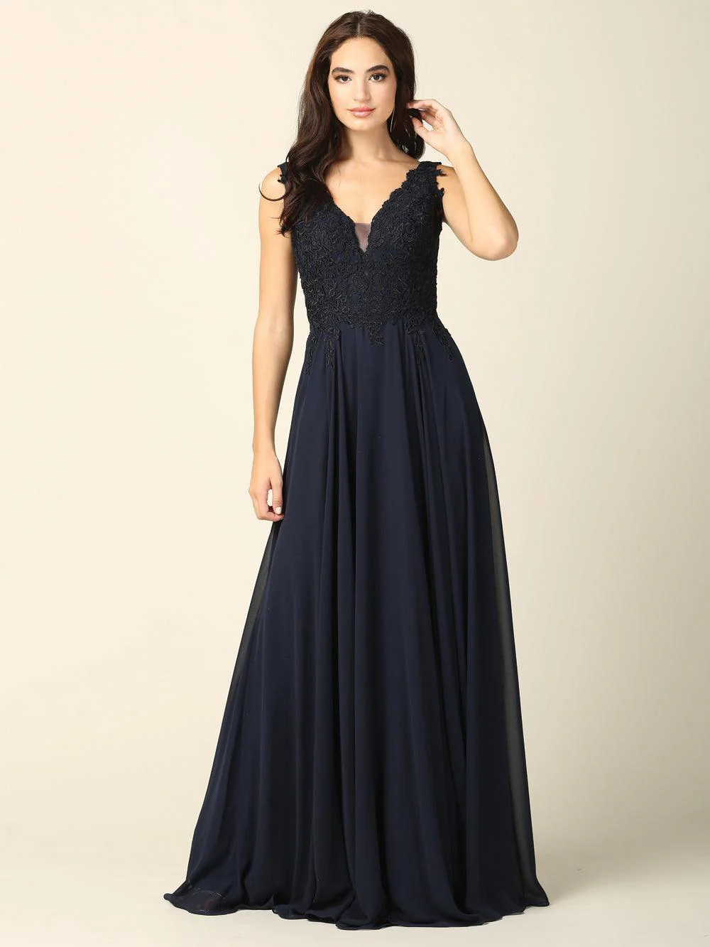 Long Sleeveless Formal Mother of the Bride Dress Sale