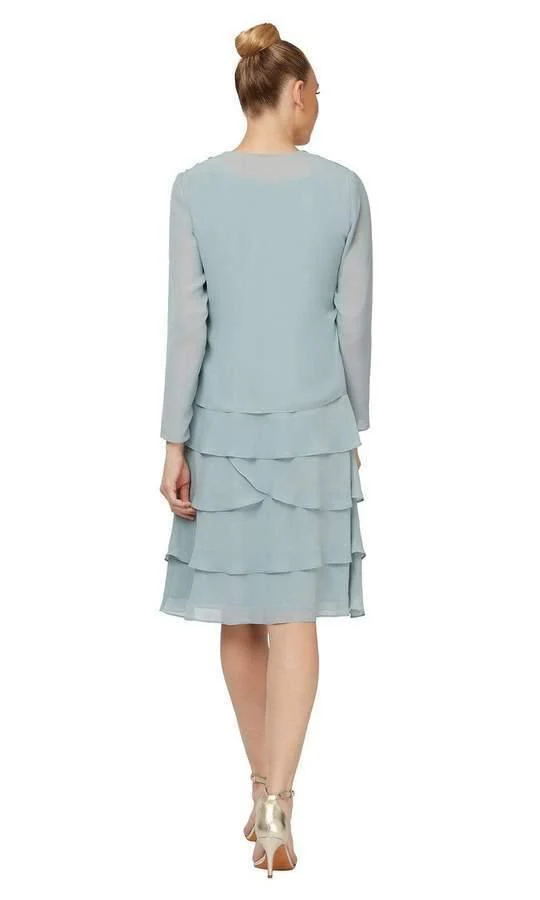 SL Fashions 9120256 Short Mother of the Bride Dress Sale