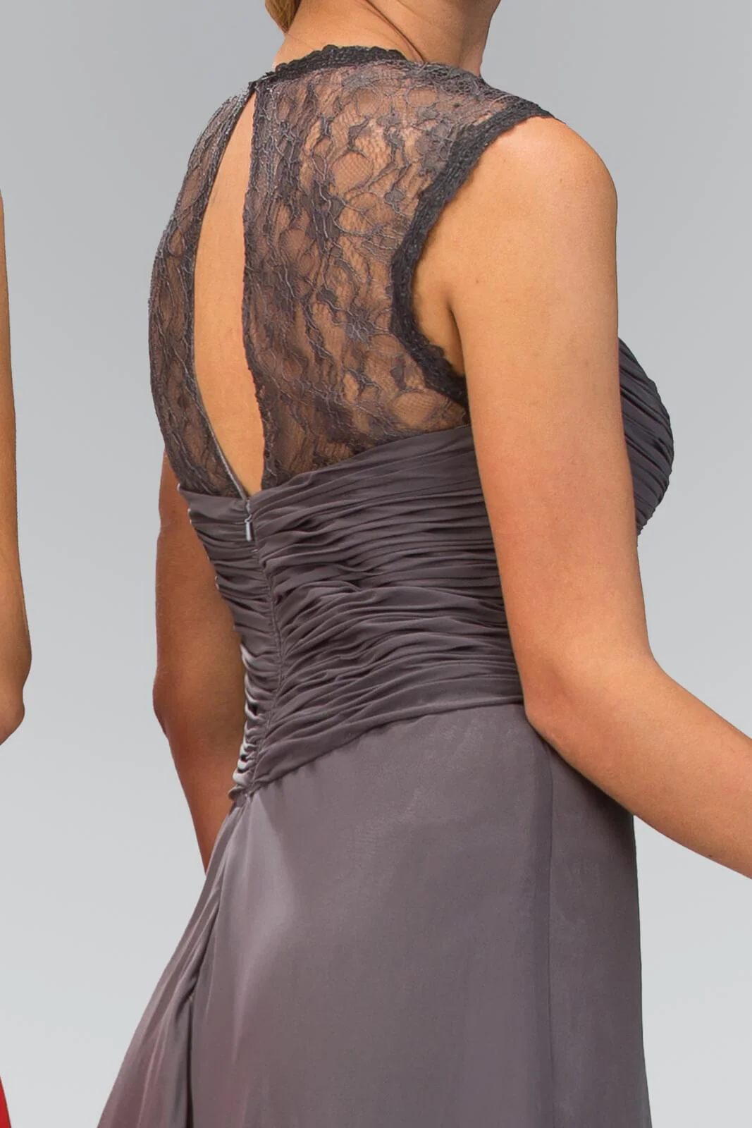 Empire Waist Long Prom Dress Formal