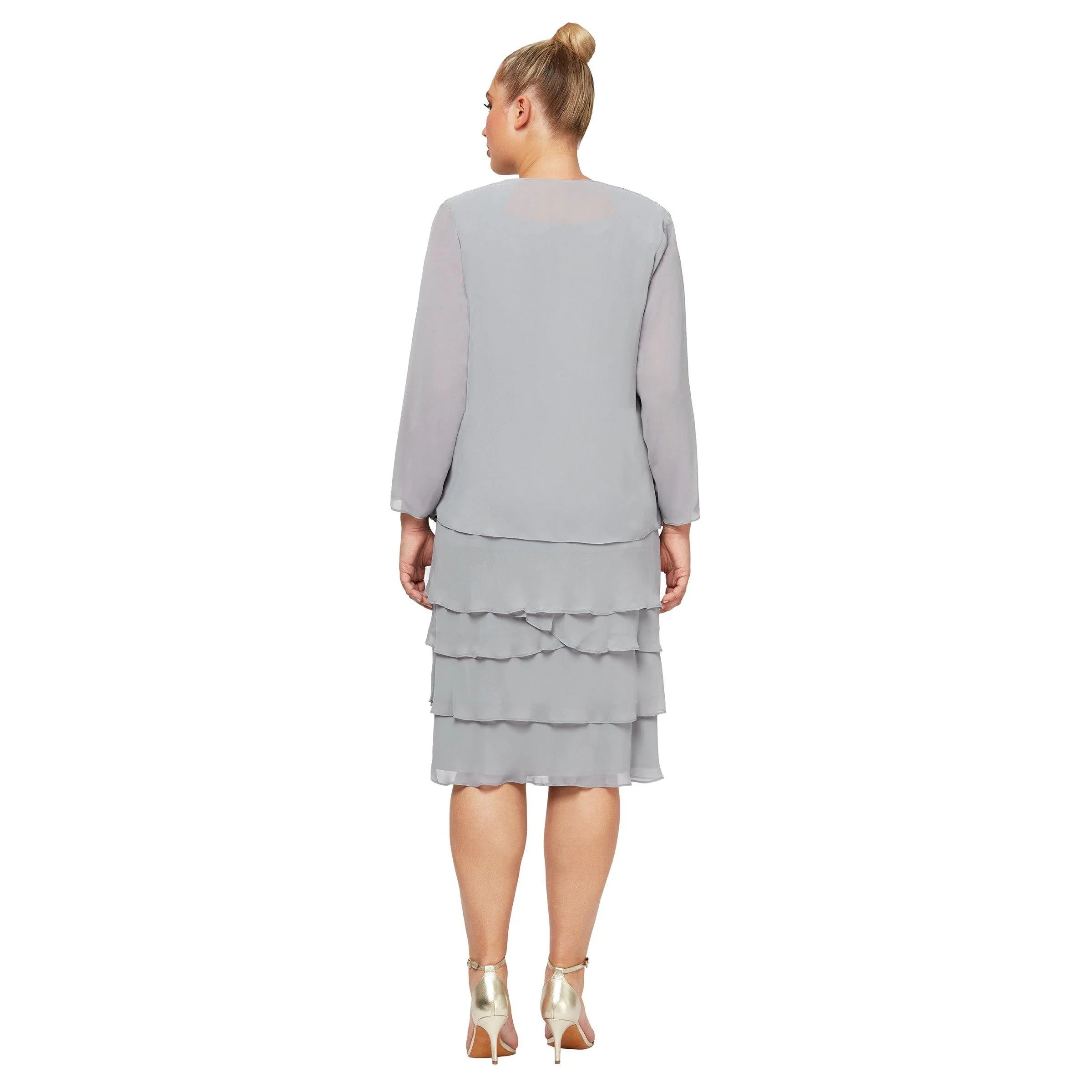 SL Fashions 622372 Short Mother of the Bride Dress