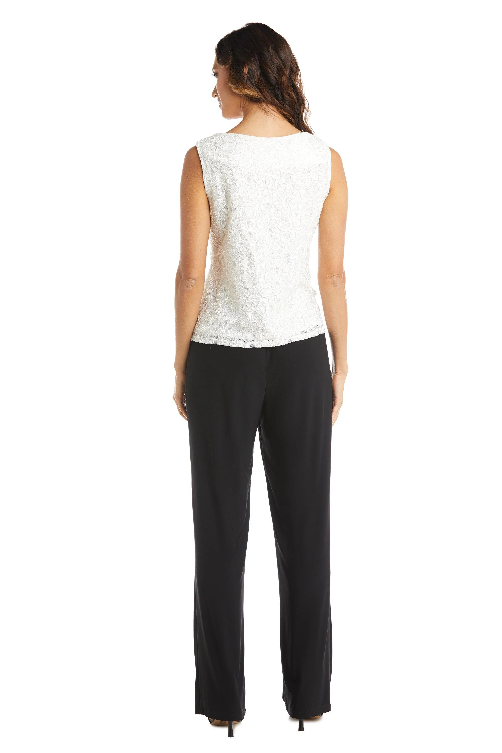 R&M Richards 5988 Two Piece Set Beaded Top