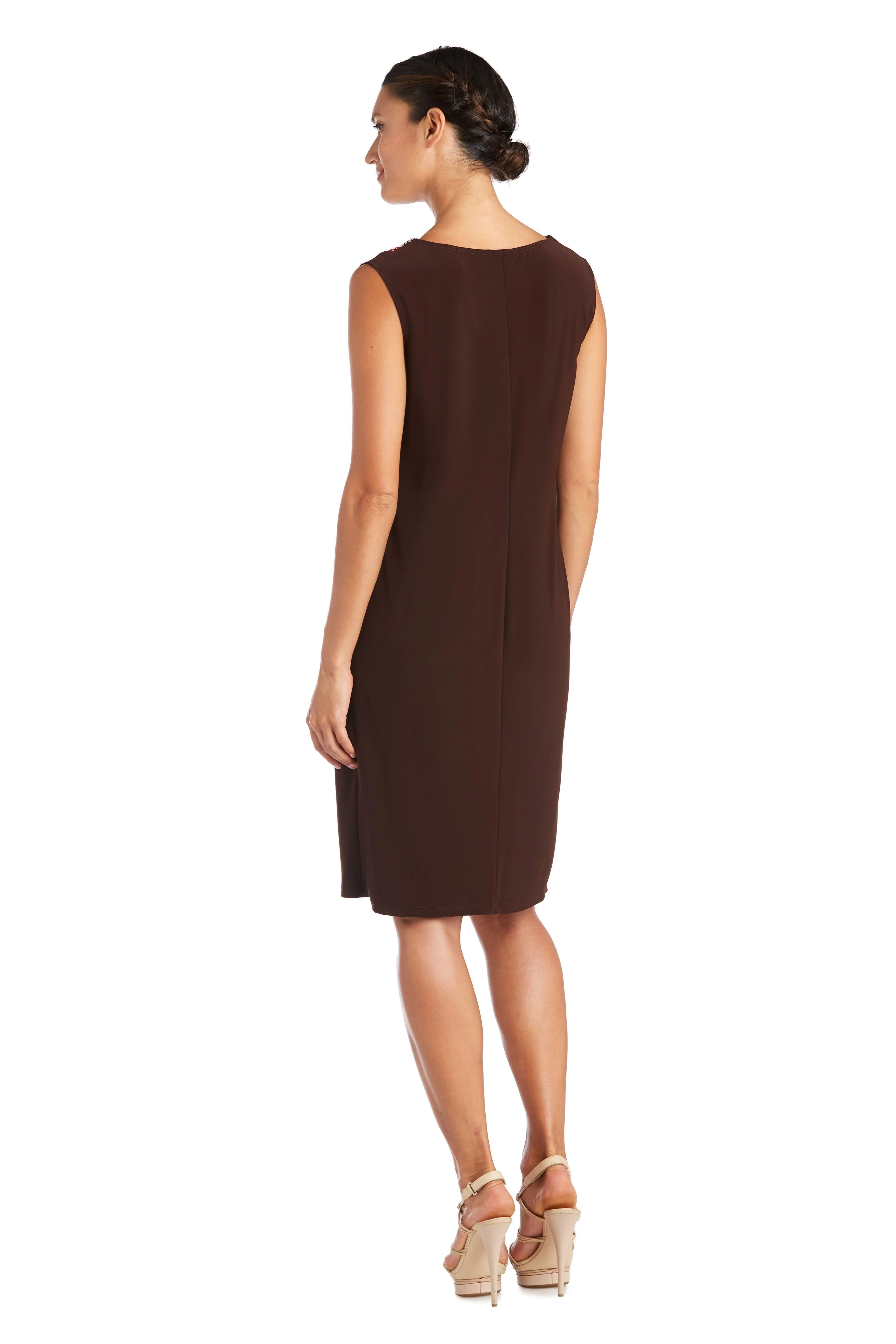 R&M Richards 7503 Short Mother Of The Bride Dress