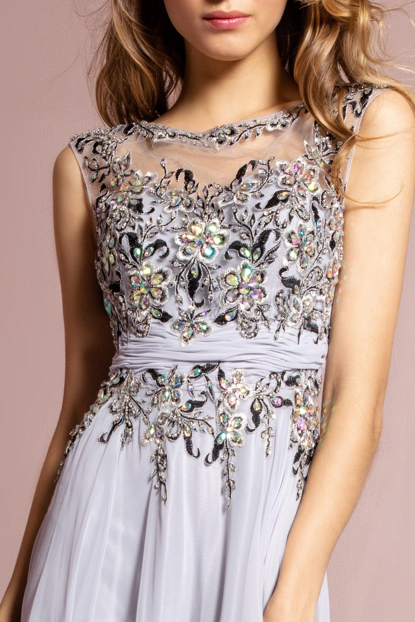Long Formal Chiffon Dress Evening Prom Gown Sale