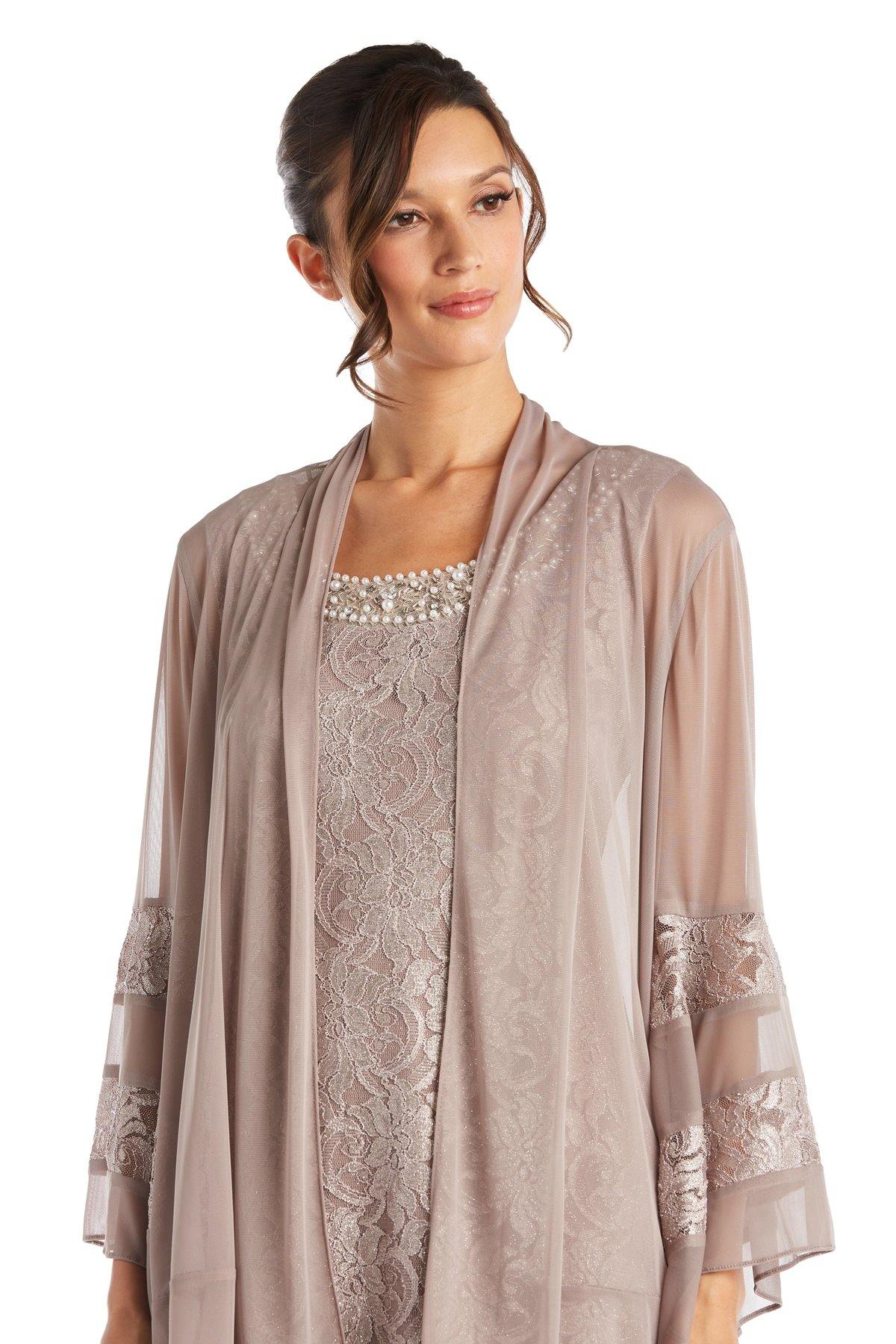 R&M Richards 2421 Chiffon Jacket Formal Dress