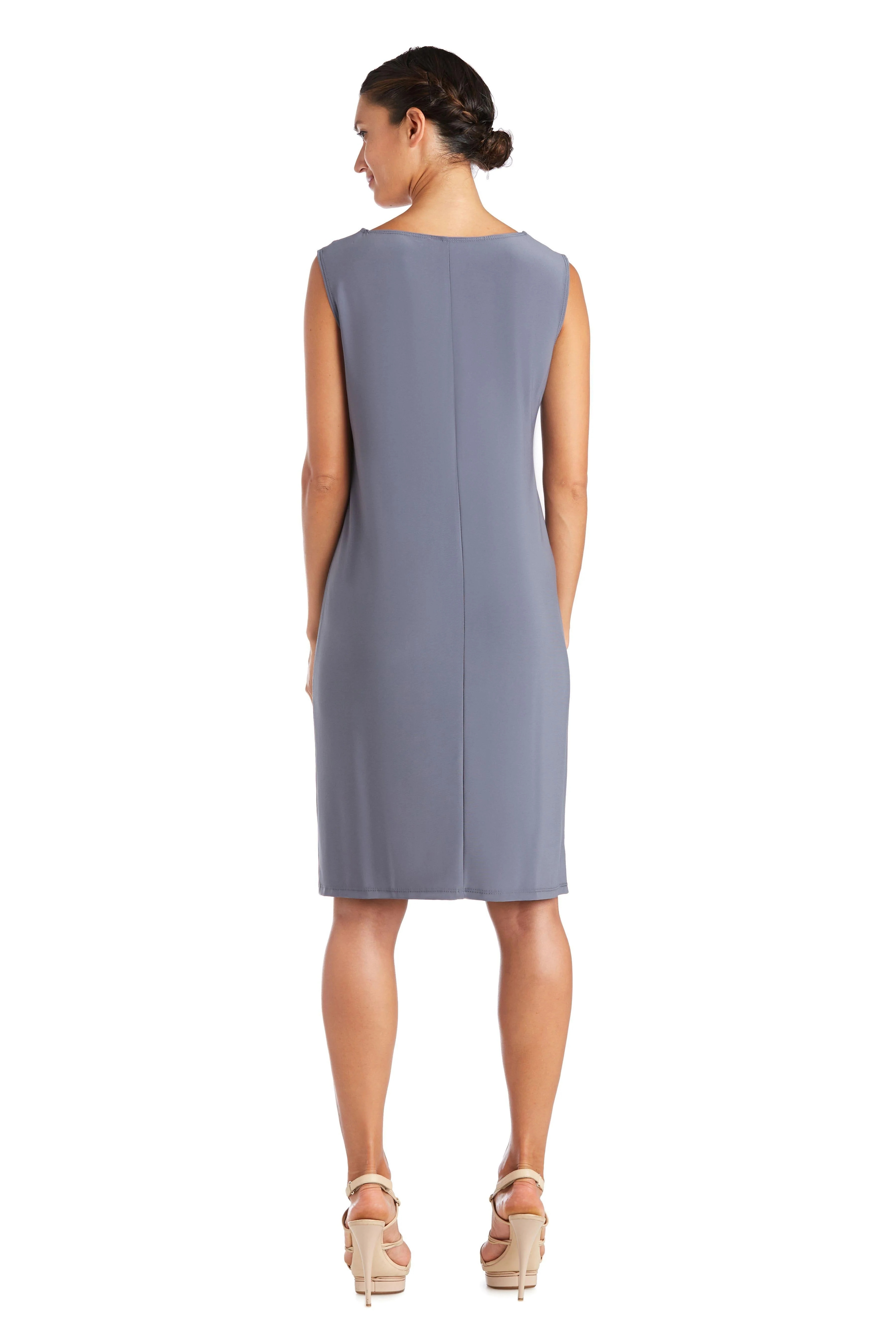 R&M Richards 7353 Short Mother Of Bride Jacket Dress