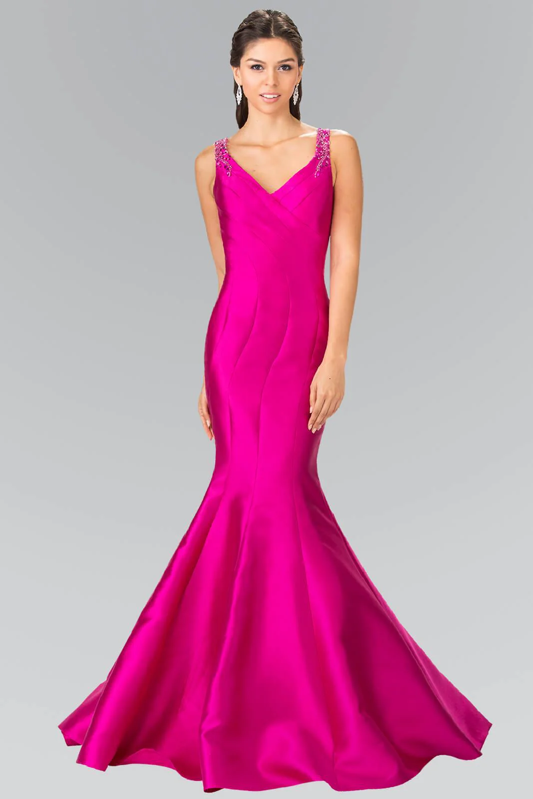 Prom Long Formal Sleeveless Mermaid Evening Dress